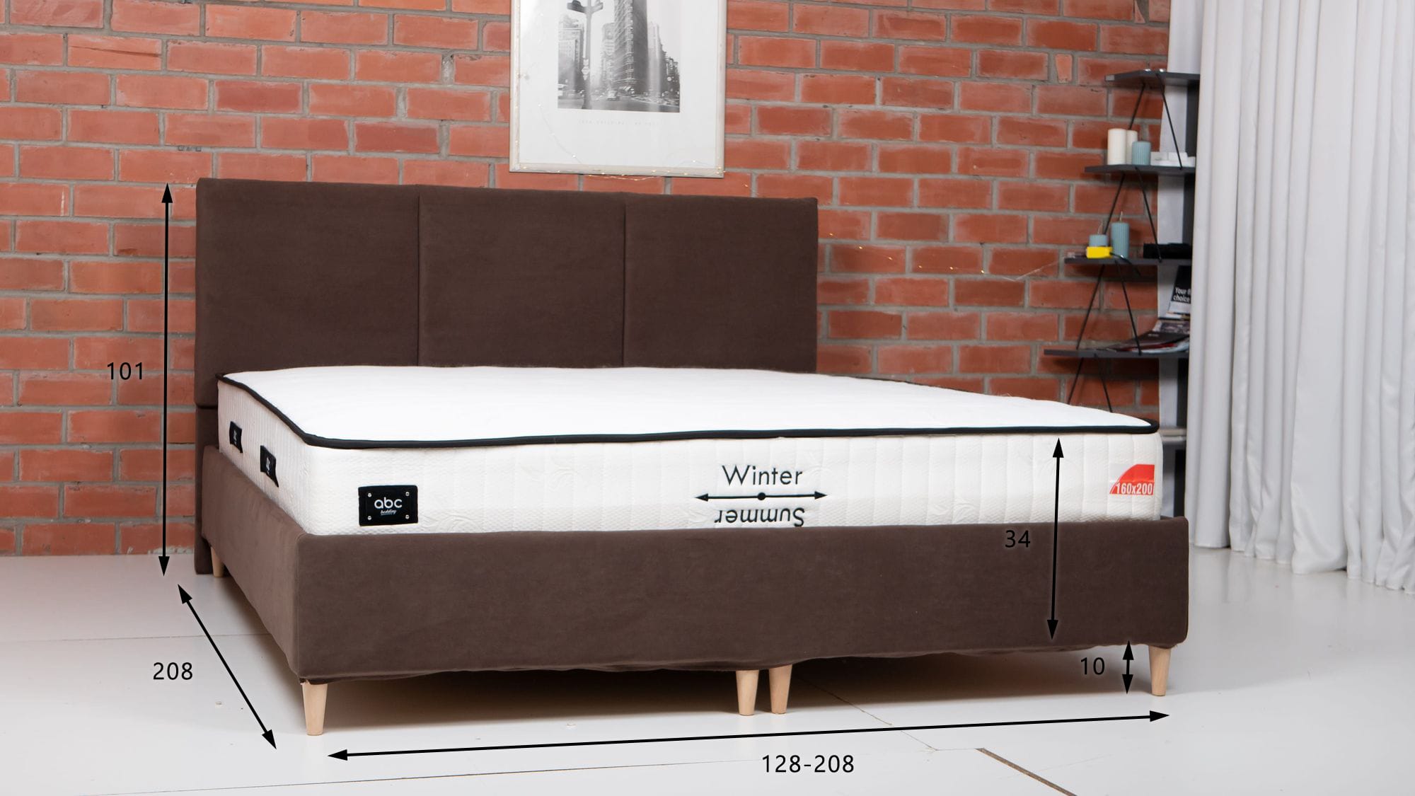 Gulta ar kasti Libe Classic Jūras 120 - 4