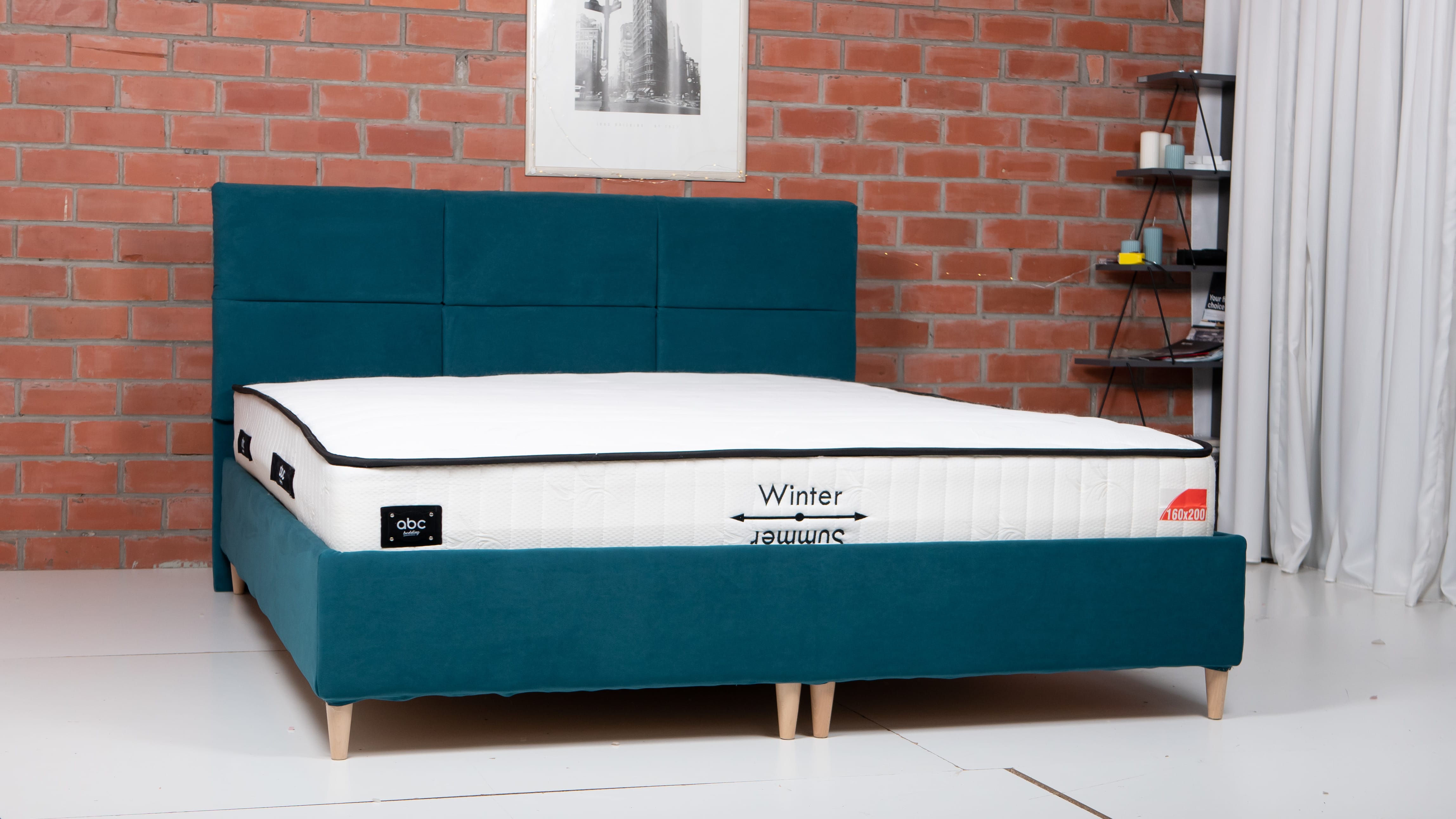Gulta ar kasti Lizi Classic Krēms 120 - 3