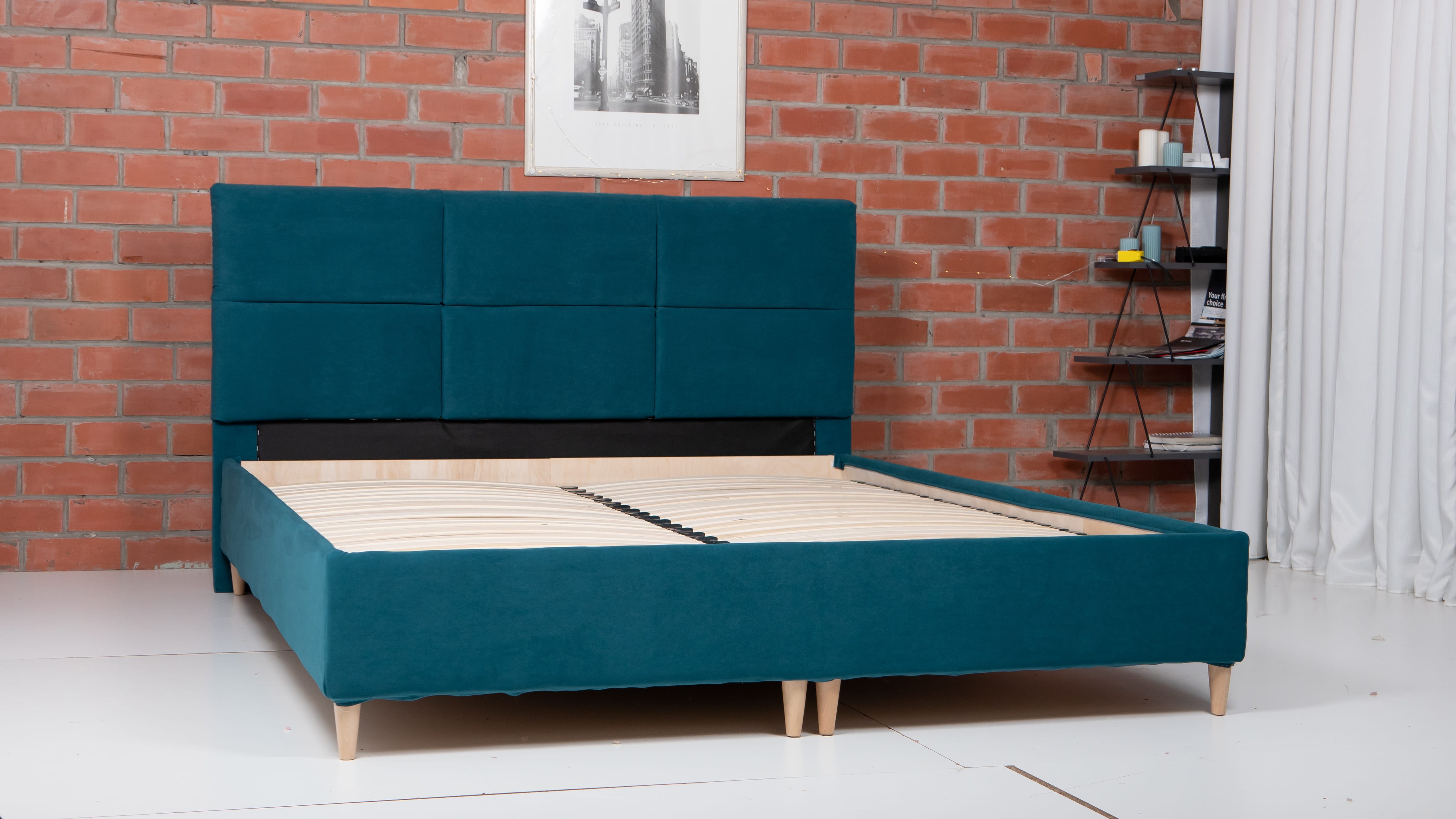 Gulta ar kasti Lizi Classic Krēms 120 — foto 8