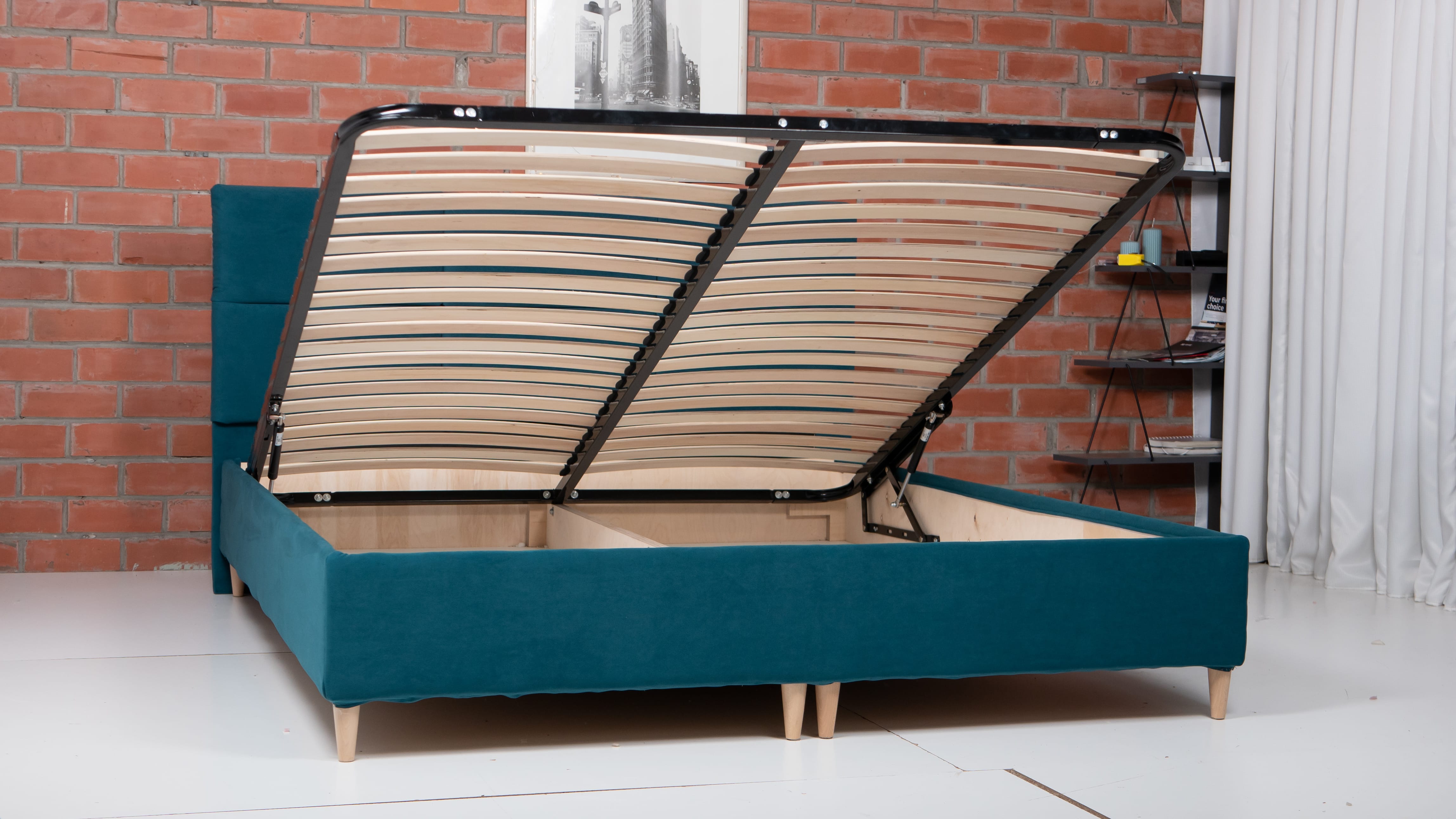 Gulta ar kasti Lizi Classic Krēms 120 — foto 9