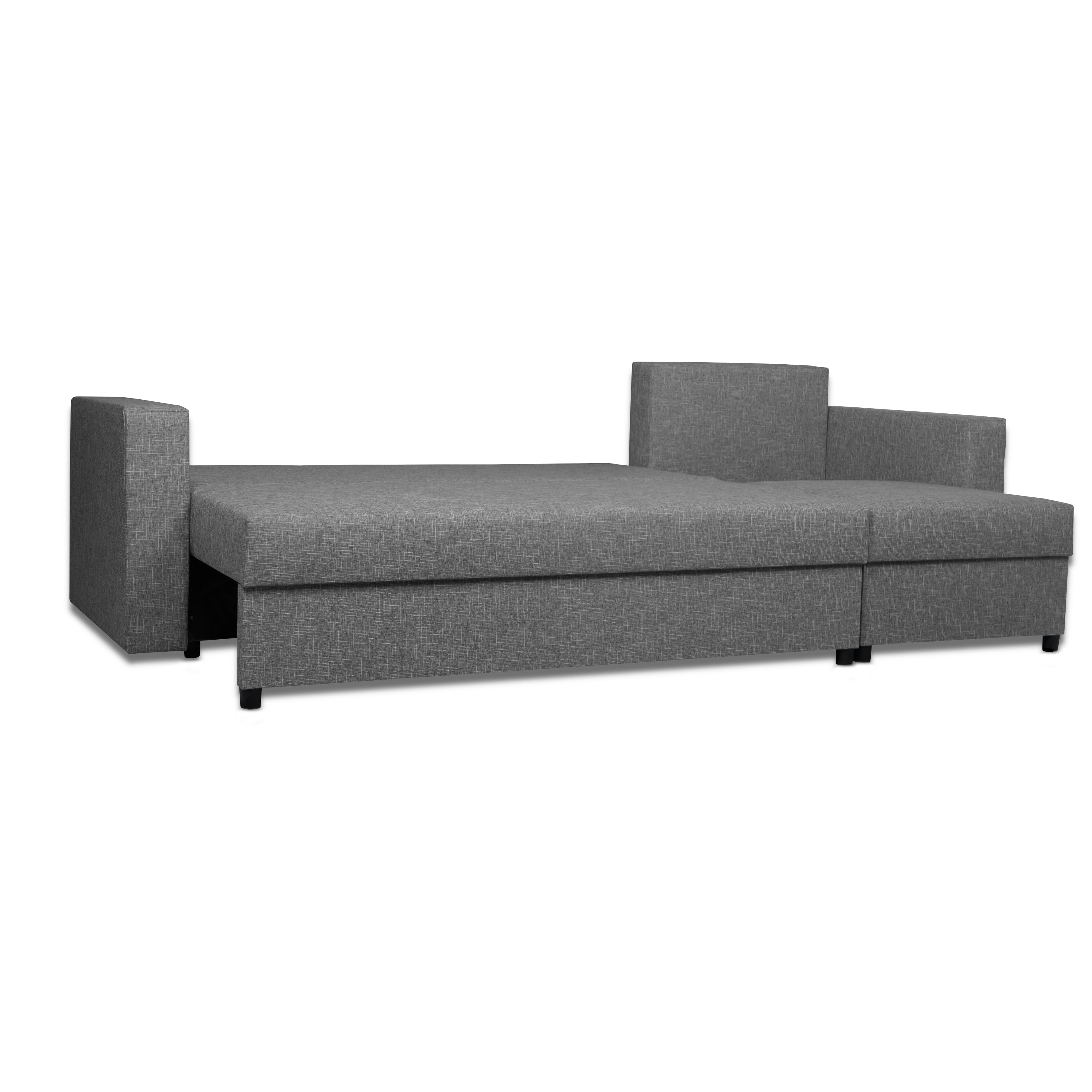 Stūra dīvāns Lona Gaiši pelēka XL (160cm) - 4