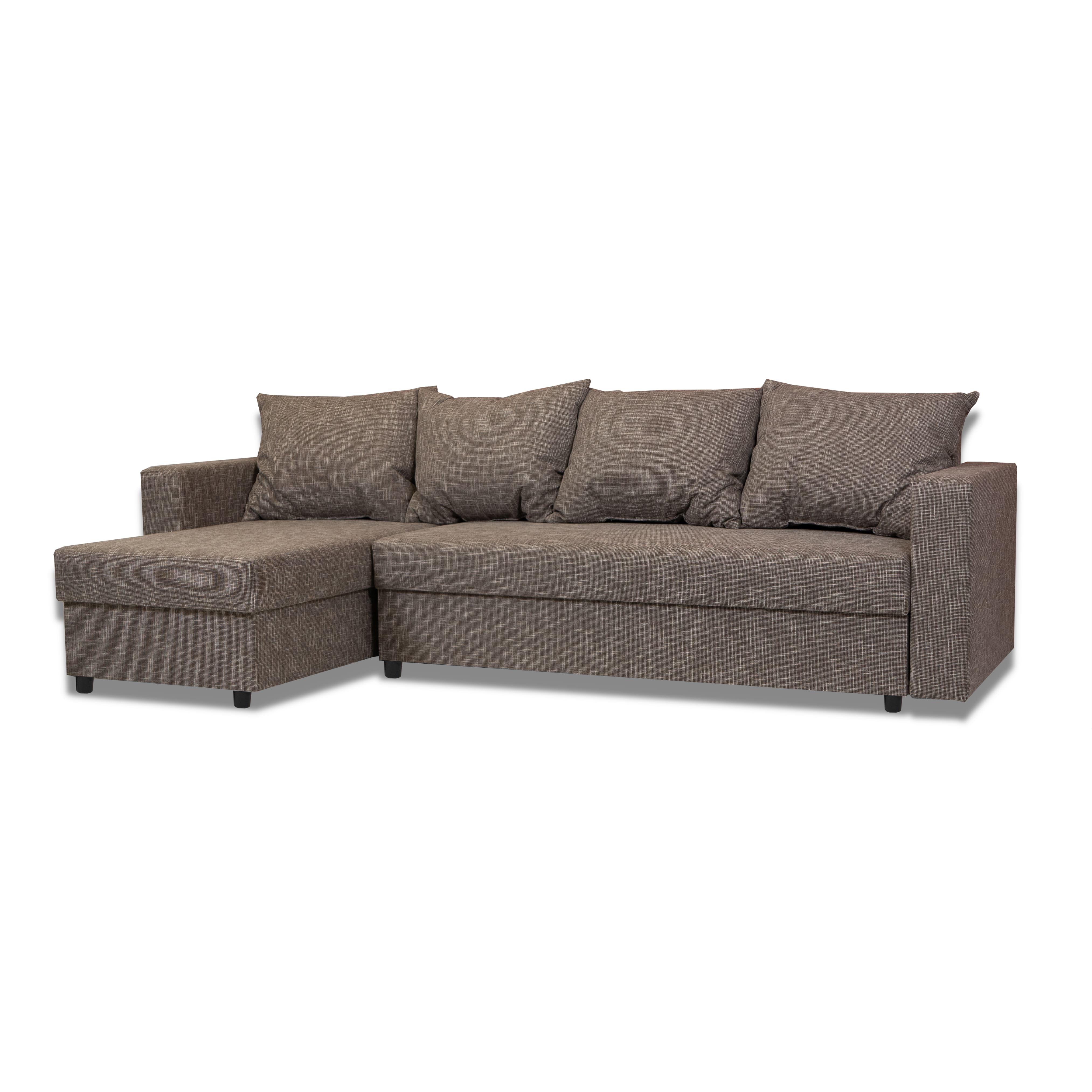 Stūra dīvāns Lugan+ Tumši bēšs XL (160cm) - 2