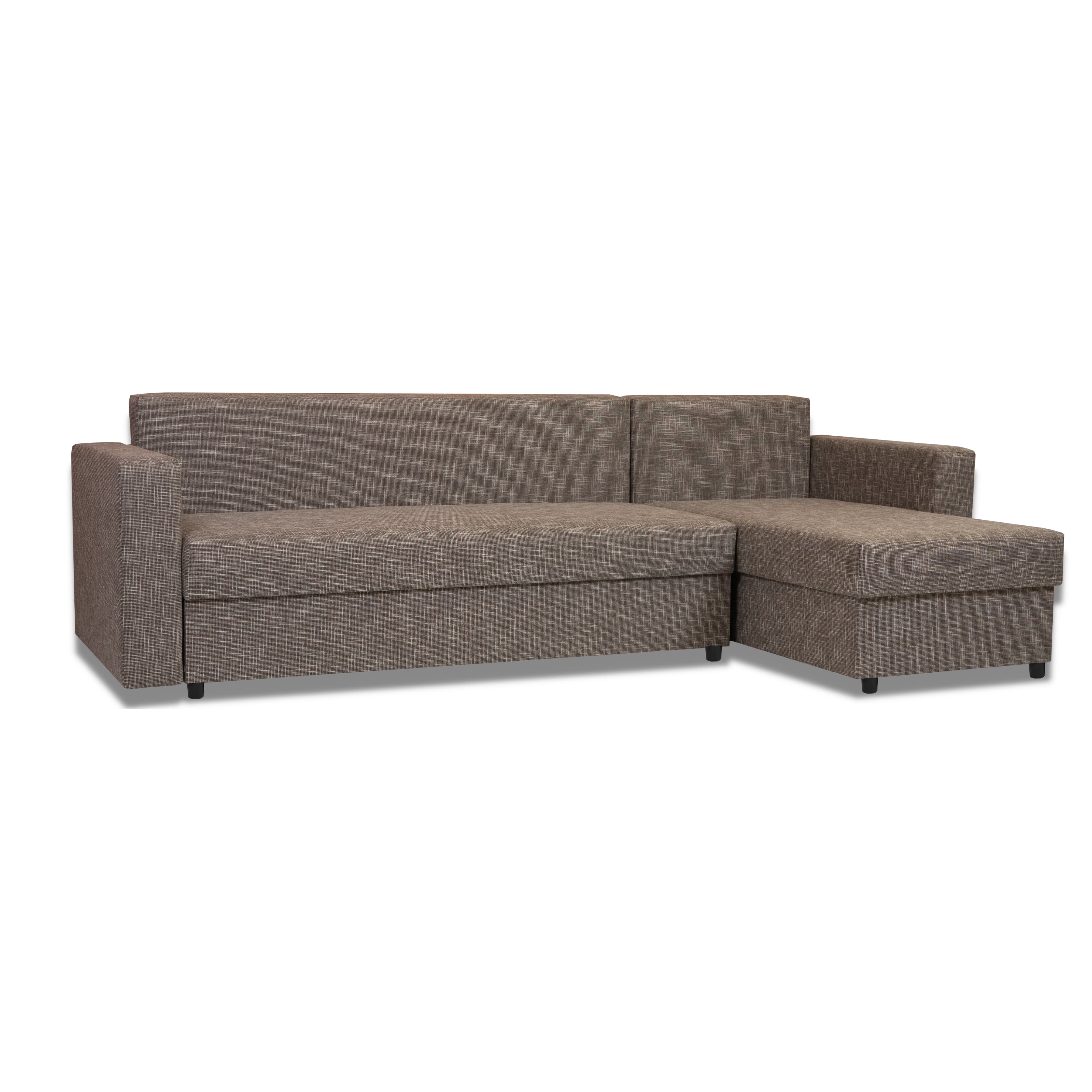 Stūra dīvāns Lugan+ Tumši bēšs XL (160cm) — foto 5