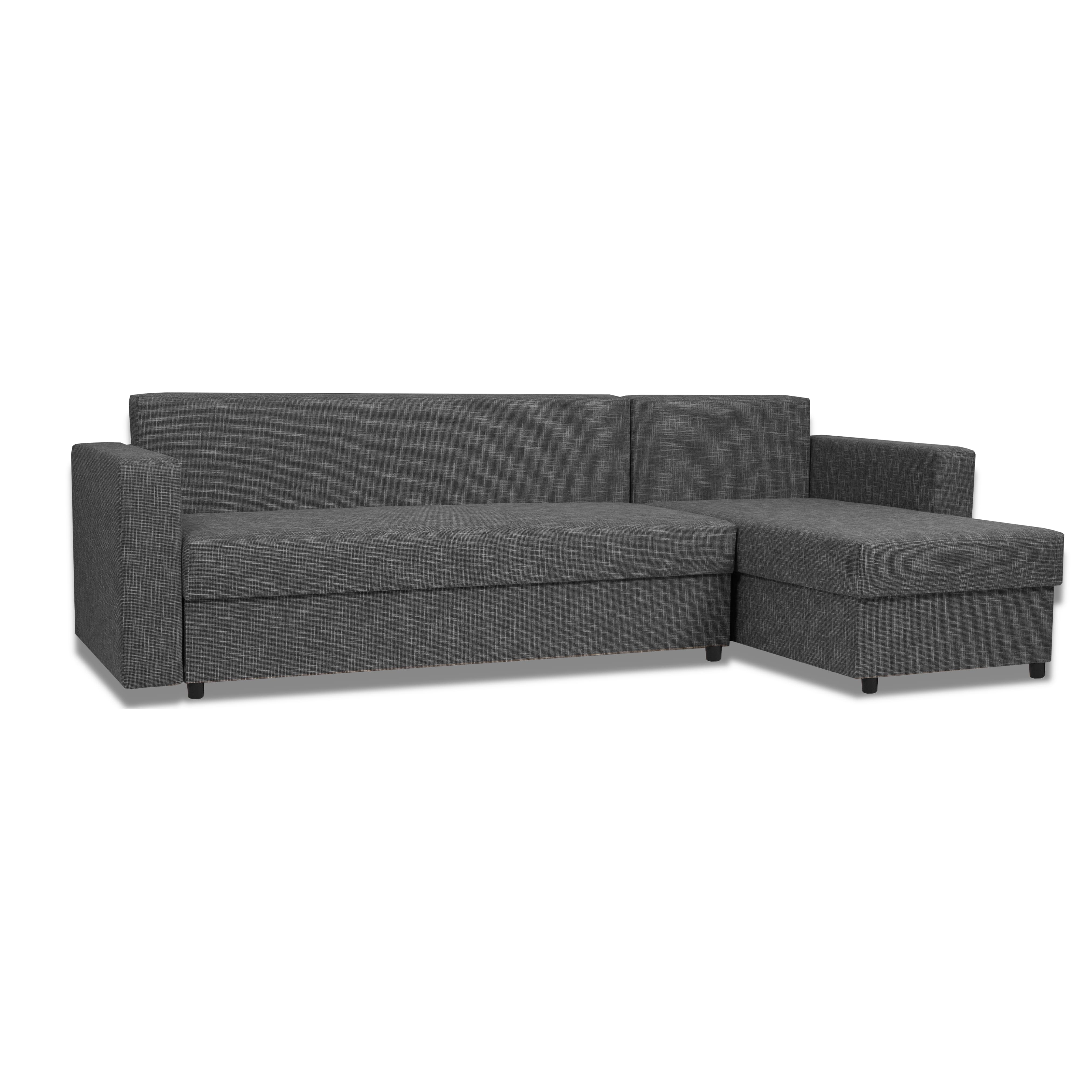 Stūra dīvāns Lugan+ Grafīta XL (160cm) — foto 5