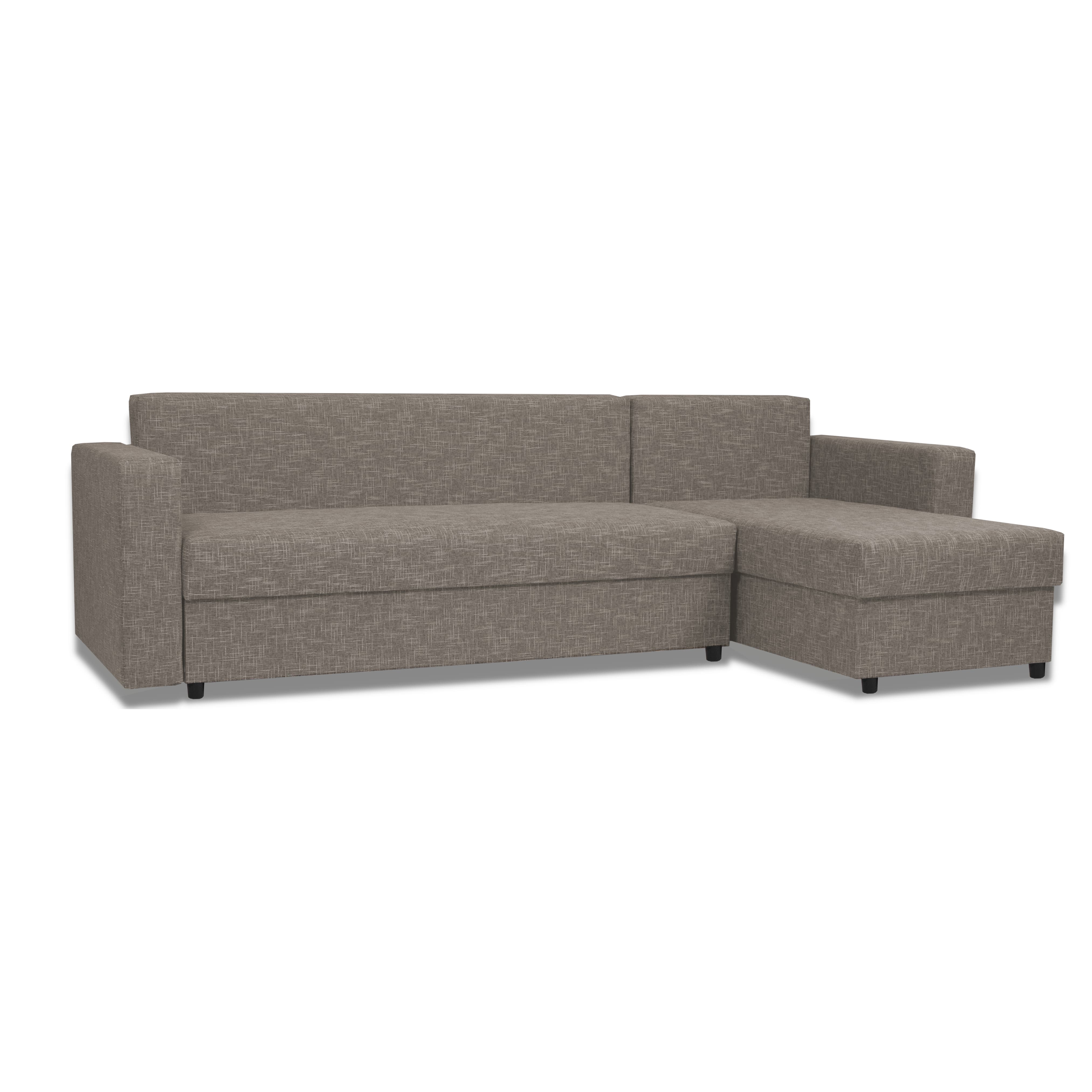 Stūra dīvāns Lugan+ Bēšs-pelēks XL (160cm) — foto 5