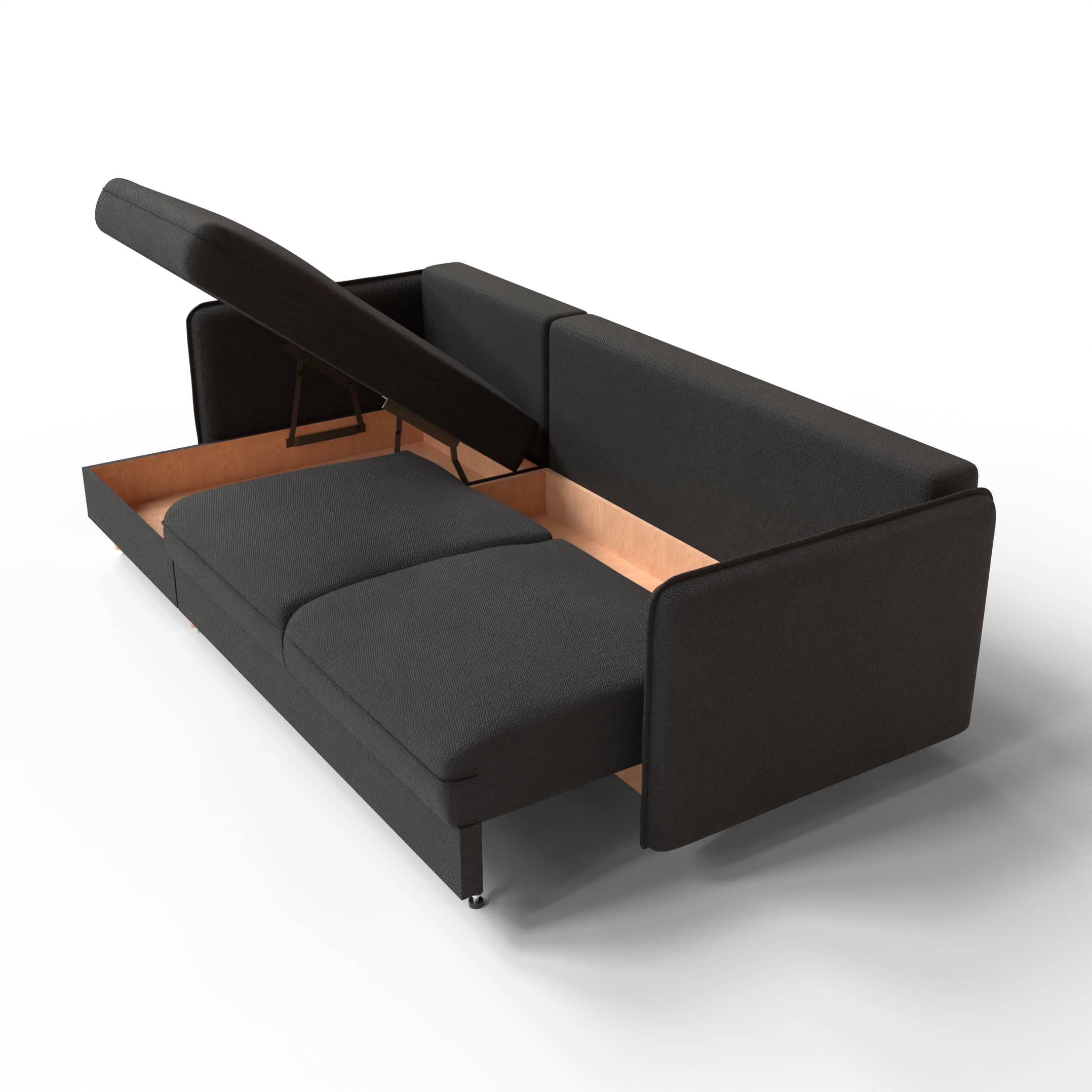 Corner sofa Mika & Co Dark gray — photo 6