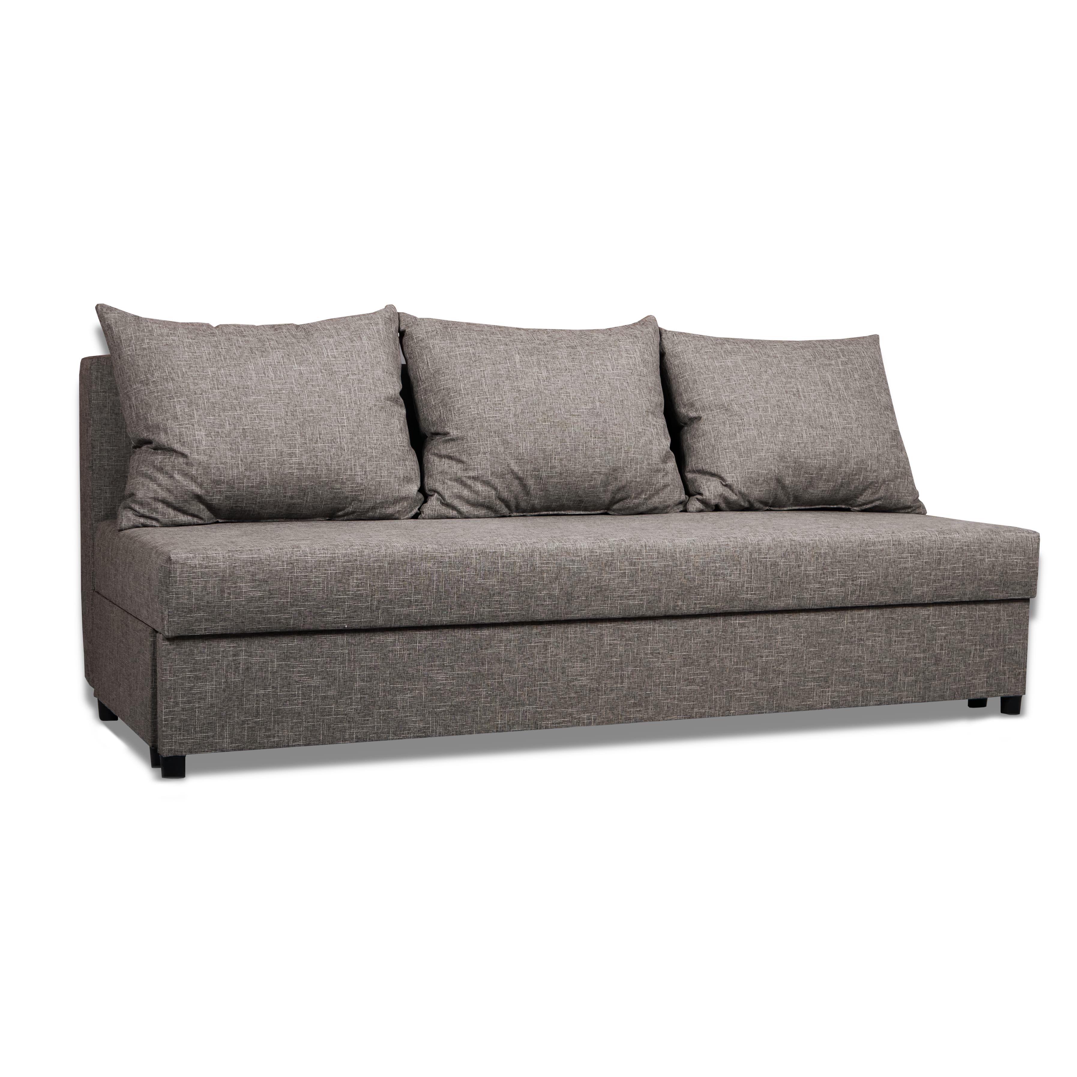 Dīvāns–Gulta Mini Tumši bēšs XL (160cm) - 2