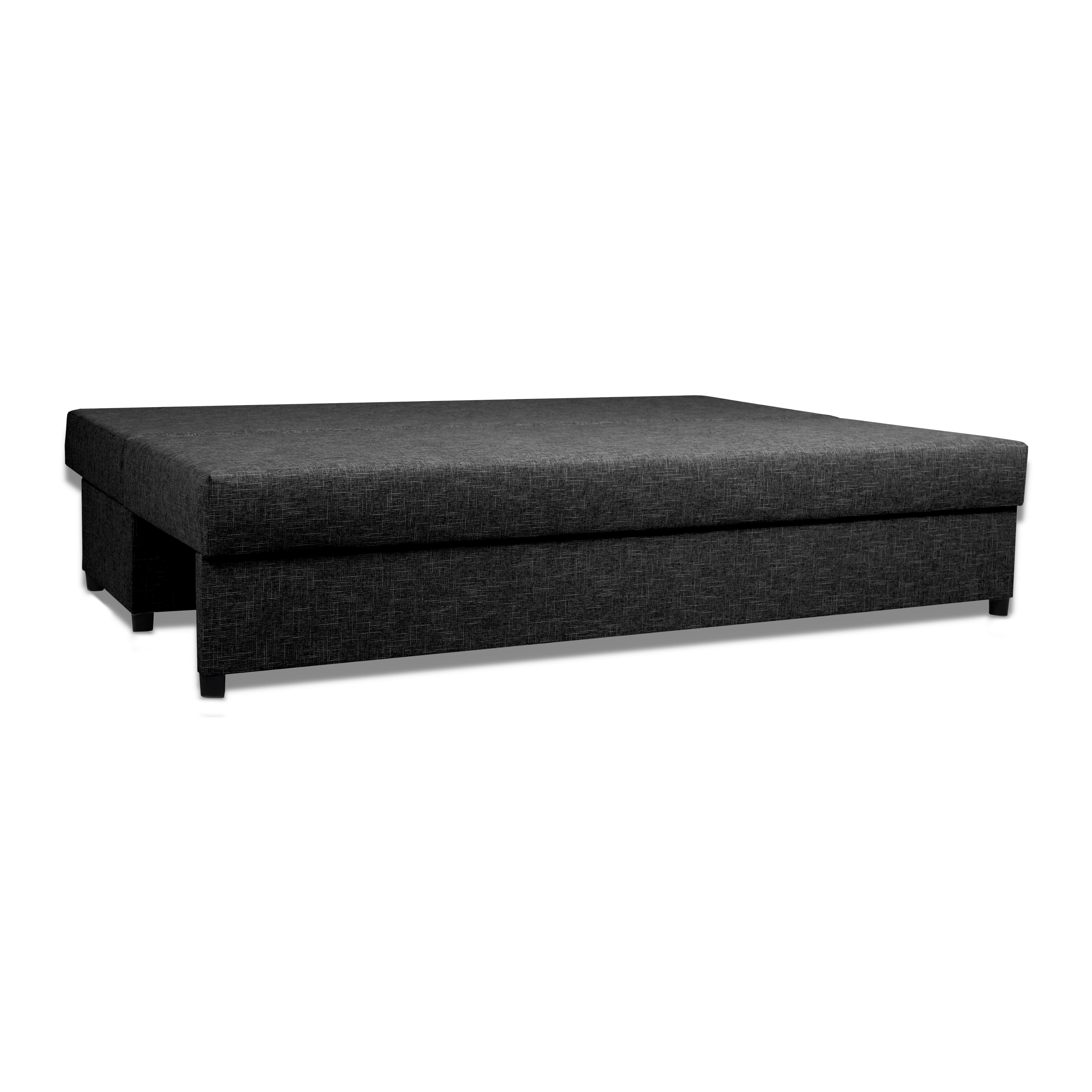 Dīvāns–Gulta Mini Grafīta XL (160cm) — foto 5