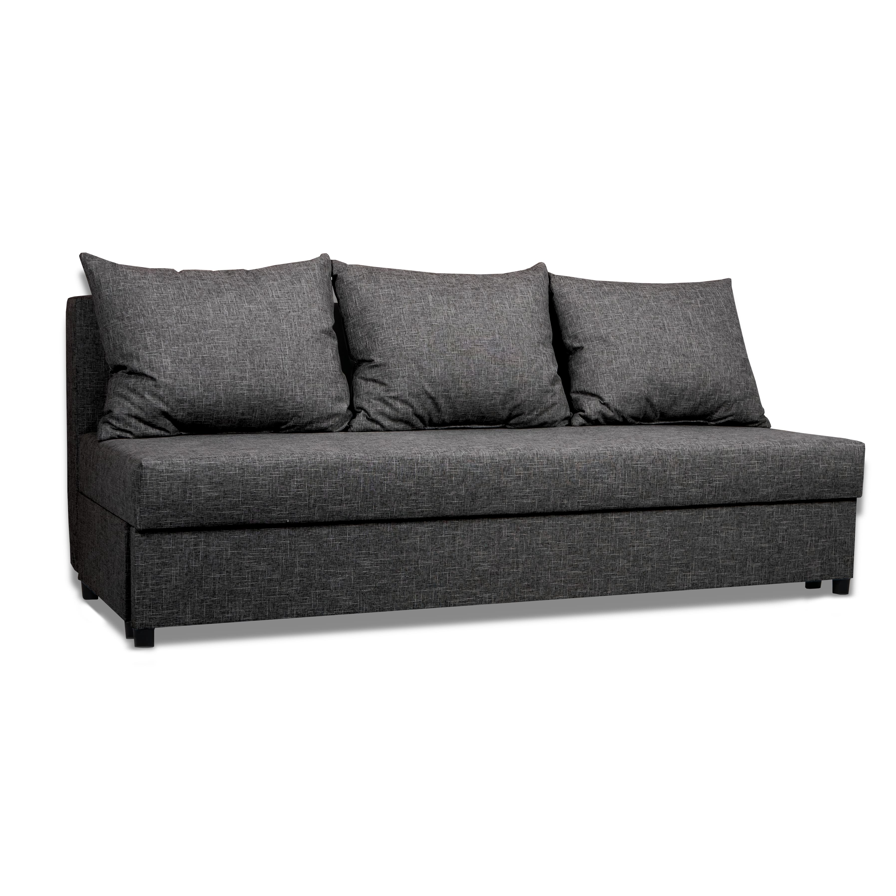 Dīvāns–Gulta Mini Grafīta XL (160cm) - 2