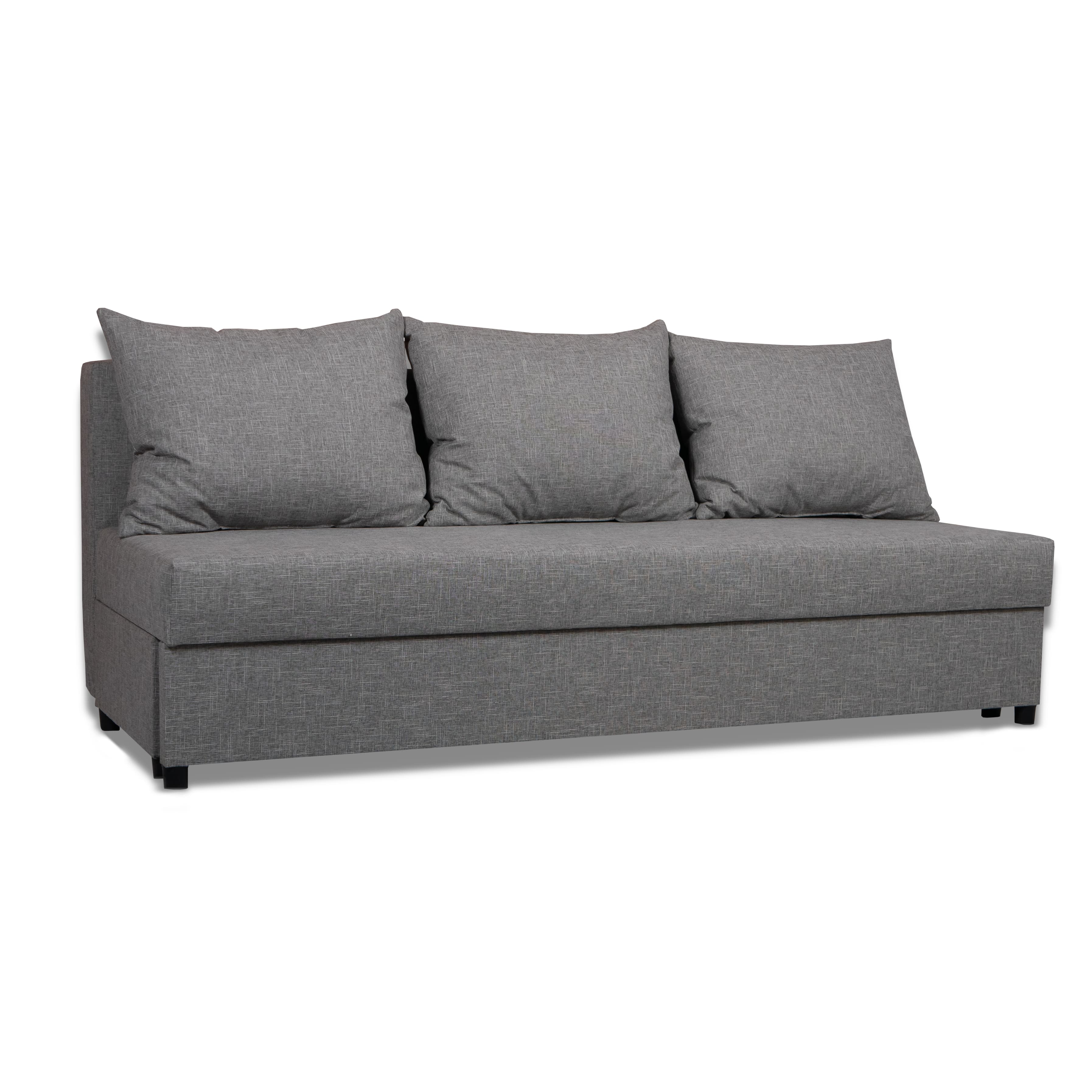 Dīvāns–Gulta Mini Gaiši pelēka XL (160cm) - 2