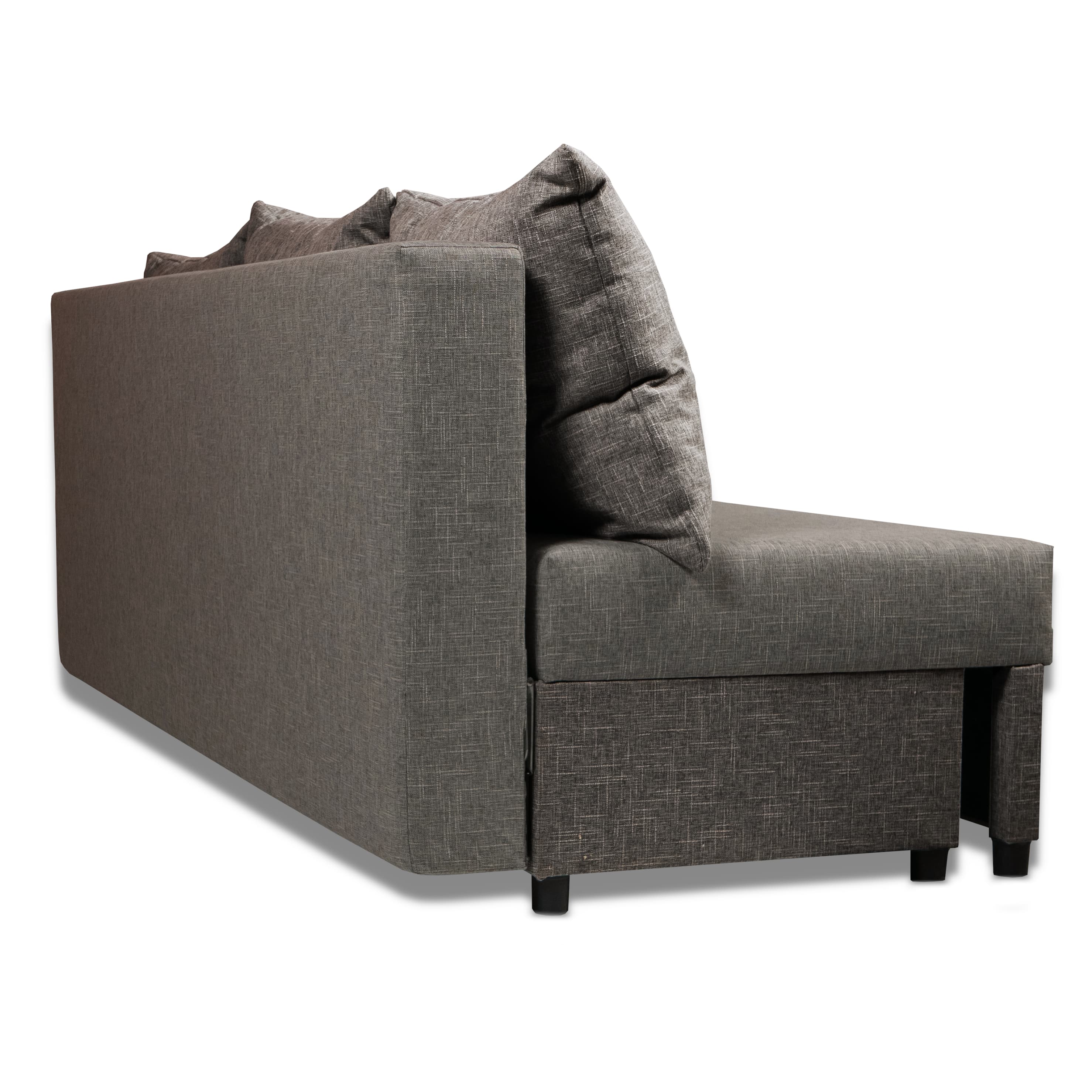 Dīvāns–Gulta Mini Kombinēts gaišs+tumši bēšs XL (160cm) — foto 8