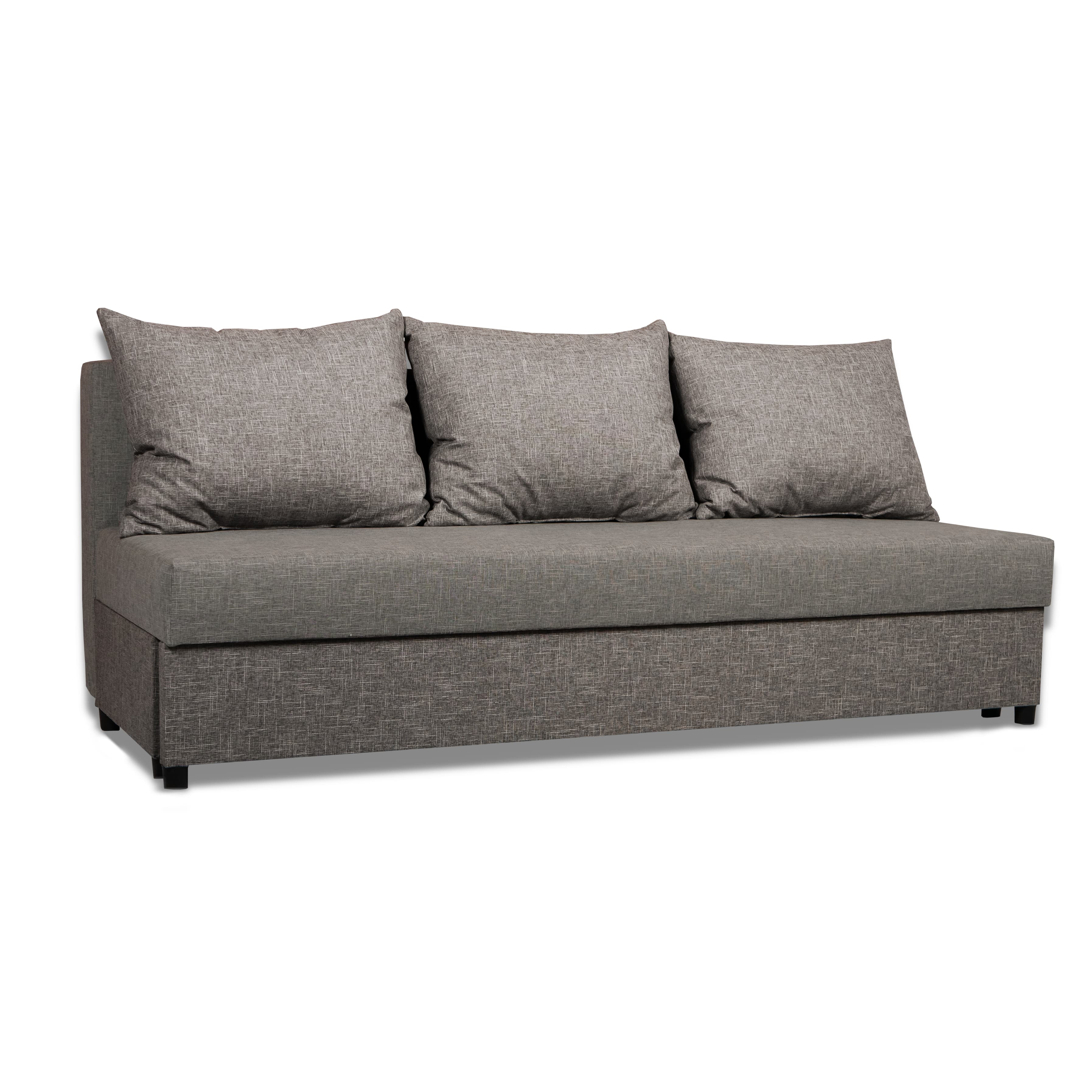 Dīvāns–Gulta Mini Kombinēts gaišs+tumši bēšs XL (160cm) - 2