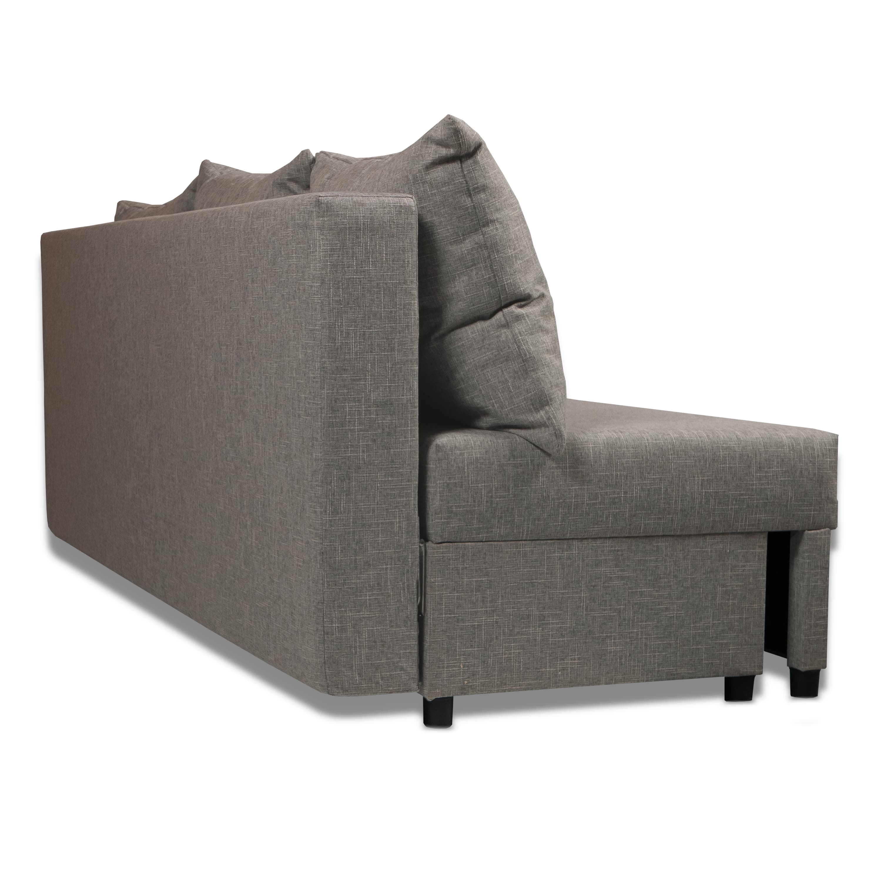 Dīvāns–Gulta Mini Bēšs-pelēks XL (160cm) — foto 8