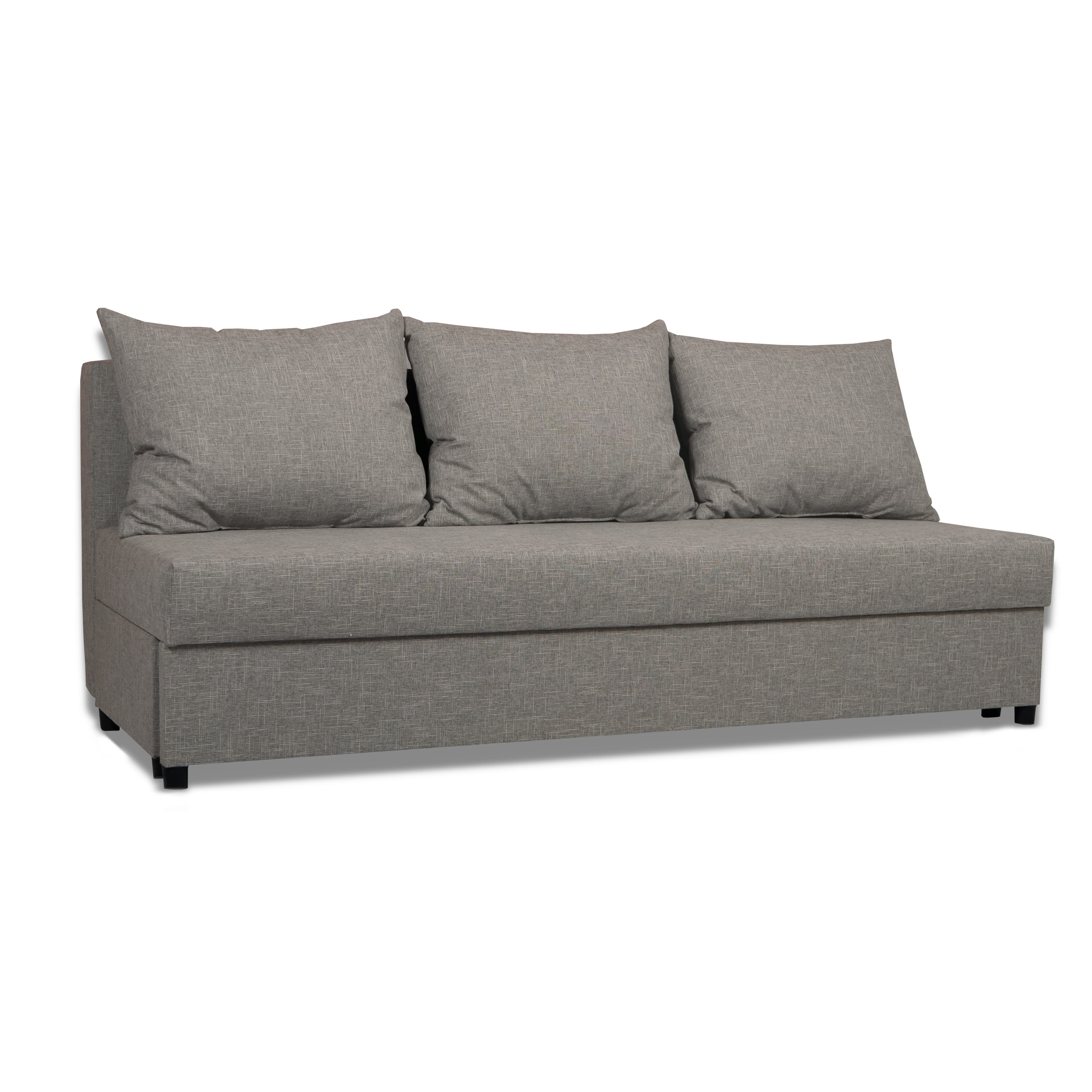 Dīvāns–Gulta Mini Bēšs-pelēks XL (160cm) - 2