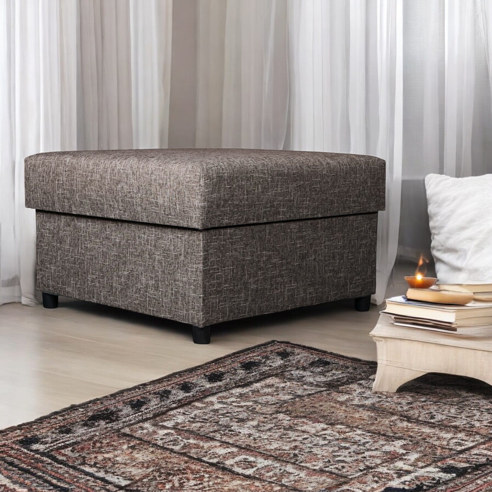 Poufs 70x70 Dark beige - 1