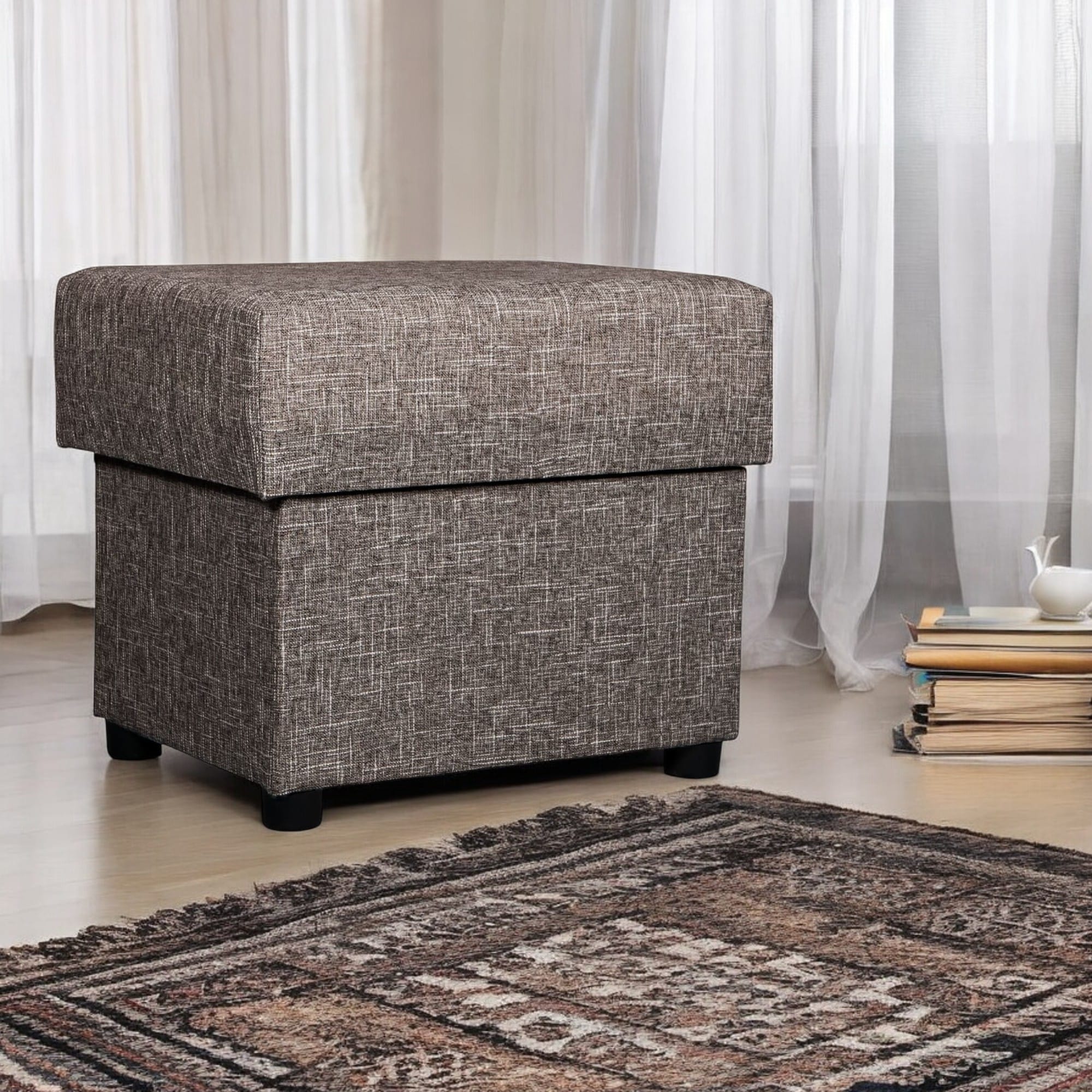 Pouf Tabit Dark beige - 1