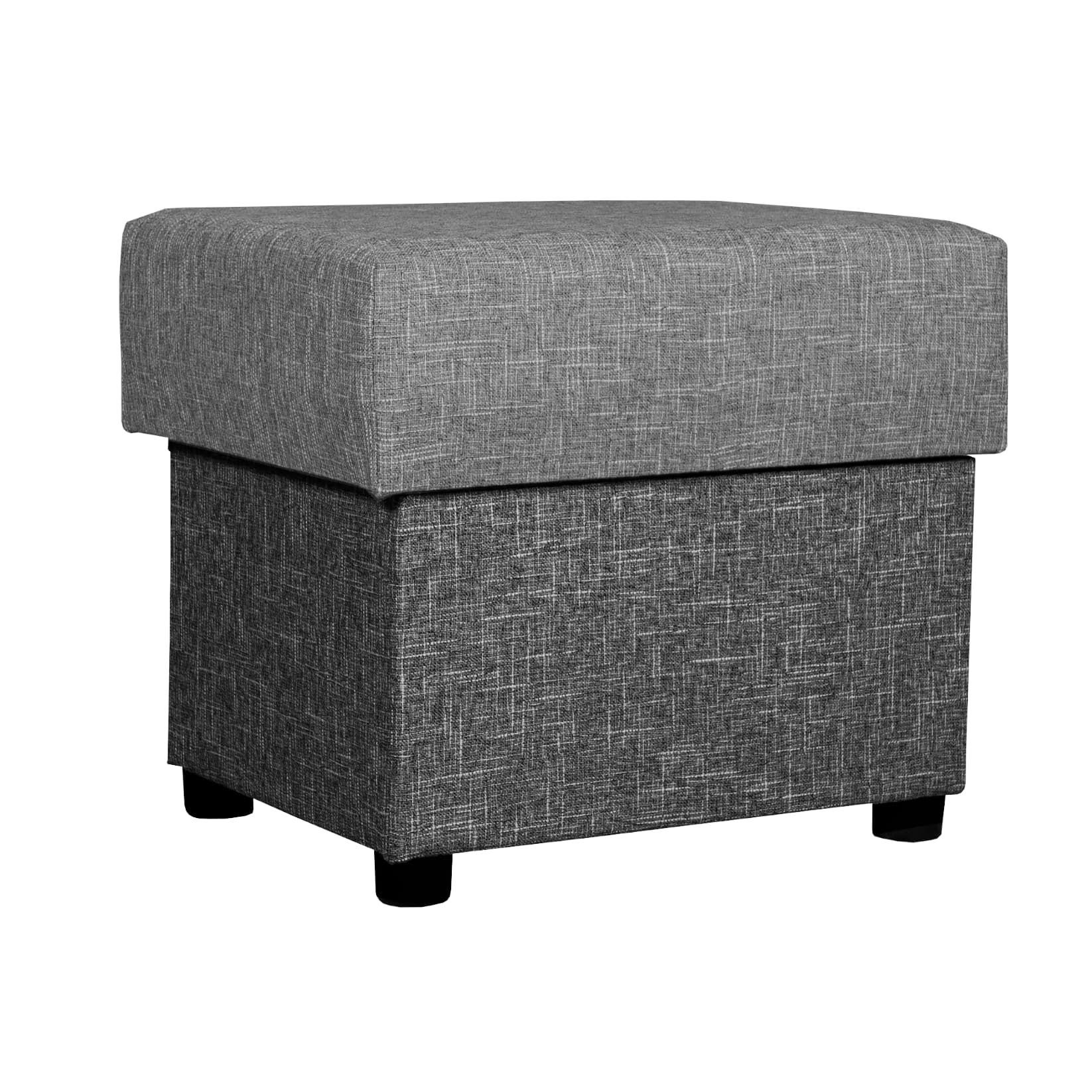 Pouf Tabit Combination of light and dark gray - 2