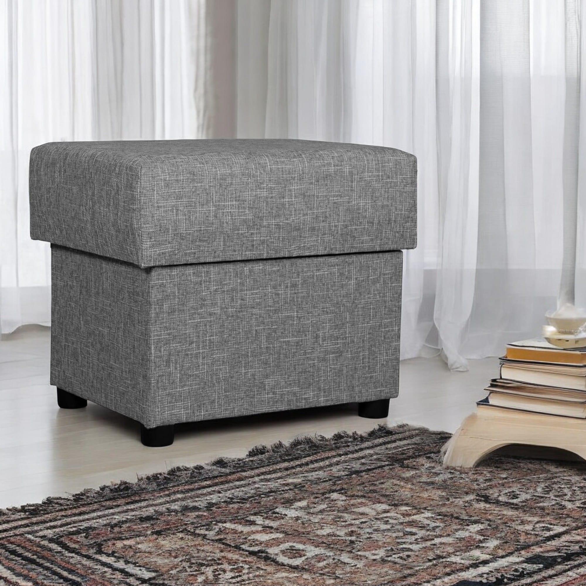 Pouf Tabit Light gray - 1