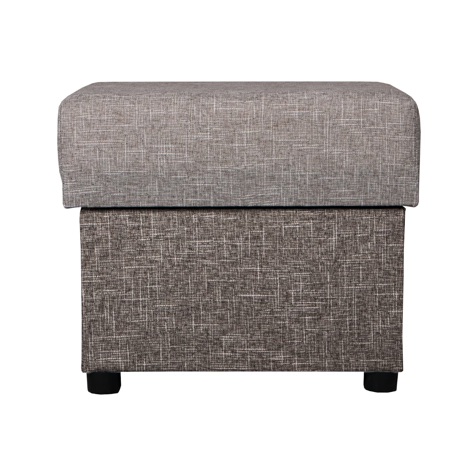Pouf Tabit Combination of light and dark beige - 4