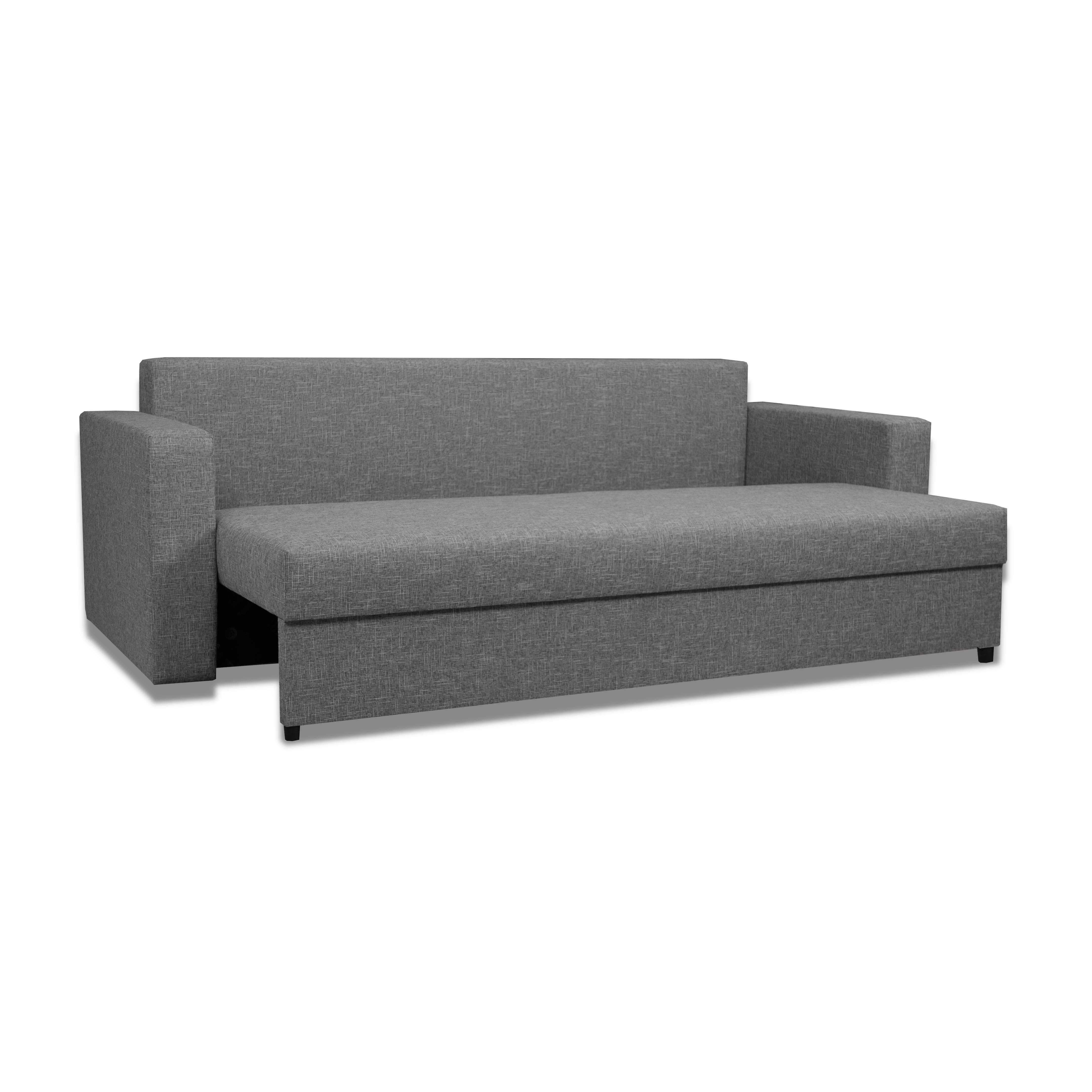 Dīvāns–Gulta Vuran Gaiši pelēka XL (160cm) - 4