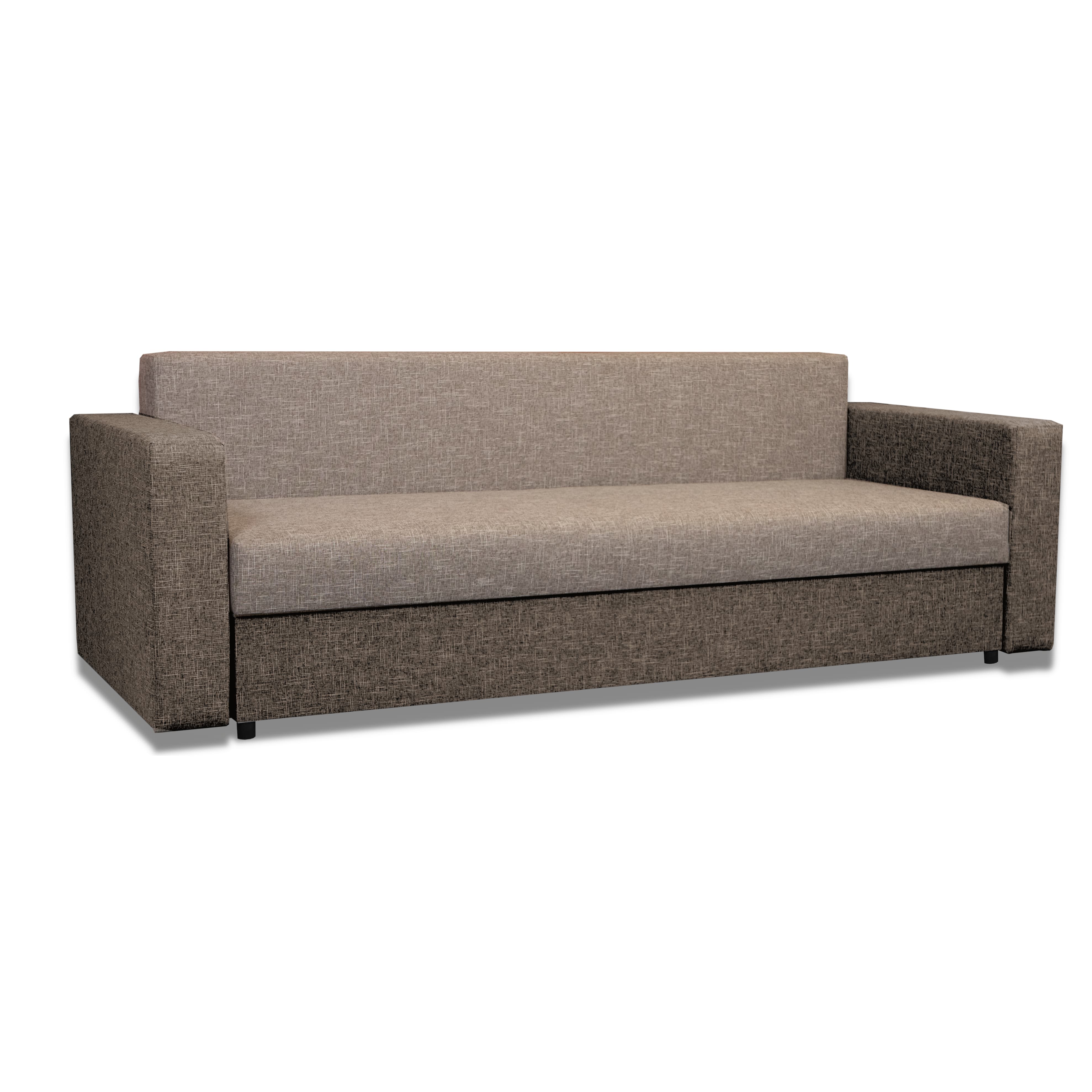 Dīvāns–Gulta Vuran Kombinēts gaišs+tumši bēšs XL (160cm) — foto 5