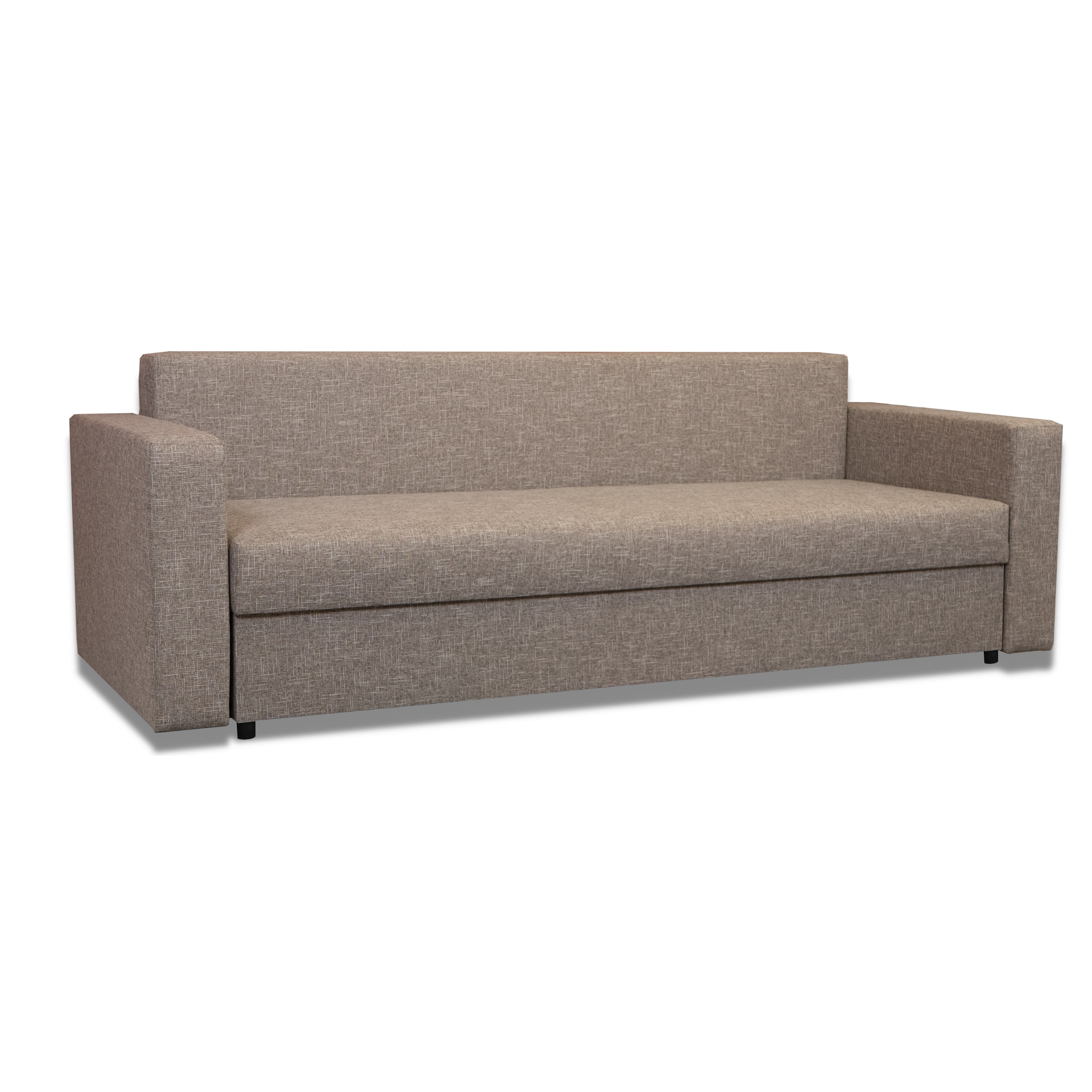 Dīvāns–Gulta Vuran Bēšs-pelēks XL (160cm) — foto 5