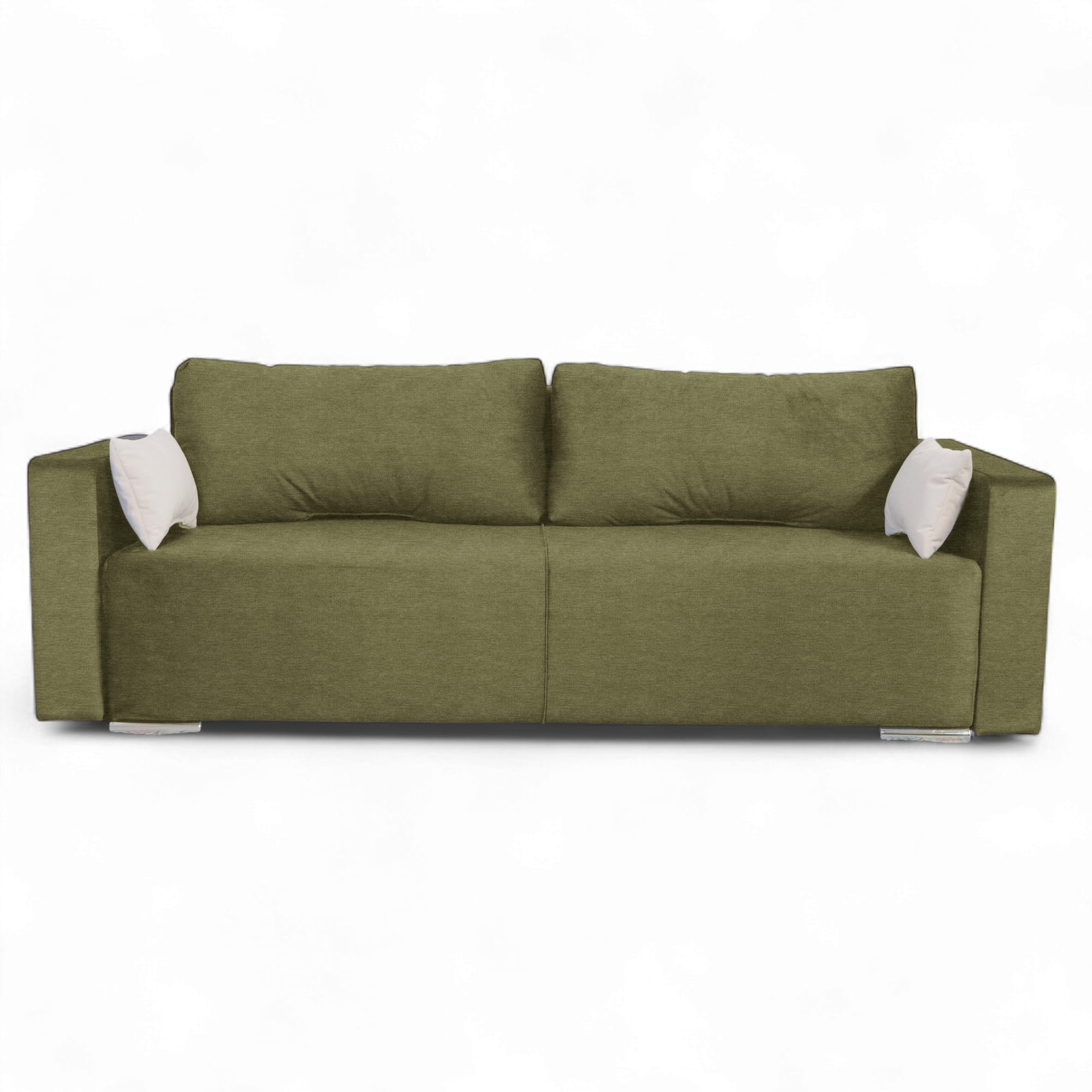 Dīvāns–Gulta Deka+ divans Zaļš XL (160cm) - 1