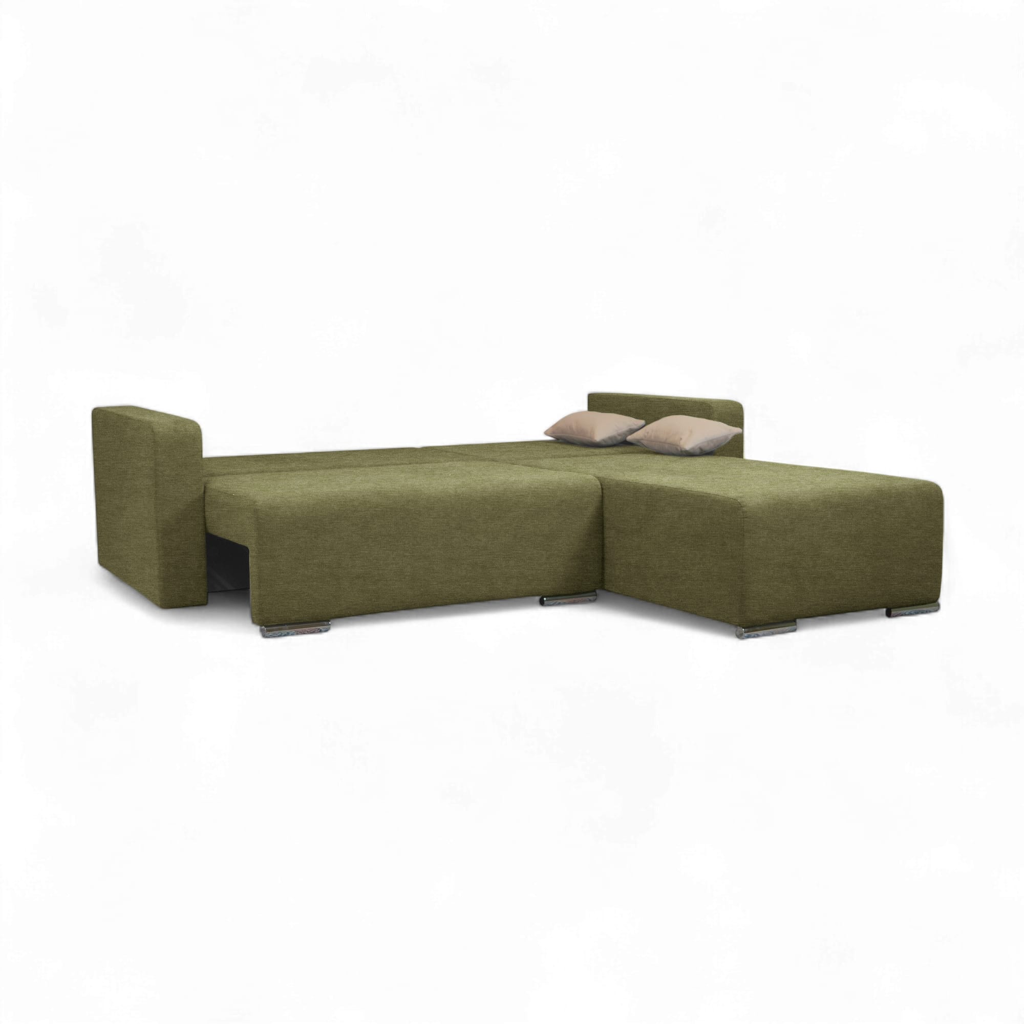 Stūra dīvāns Deka-Sturis+ Zaļš XL (160cm) - 3