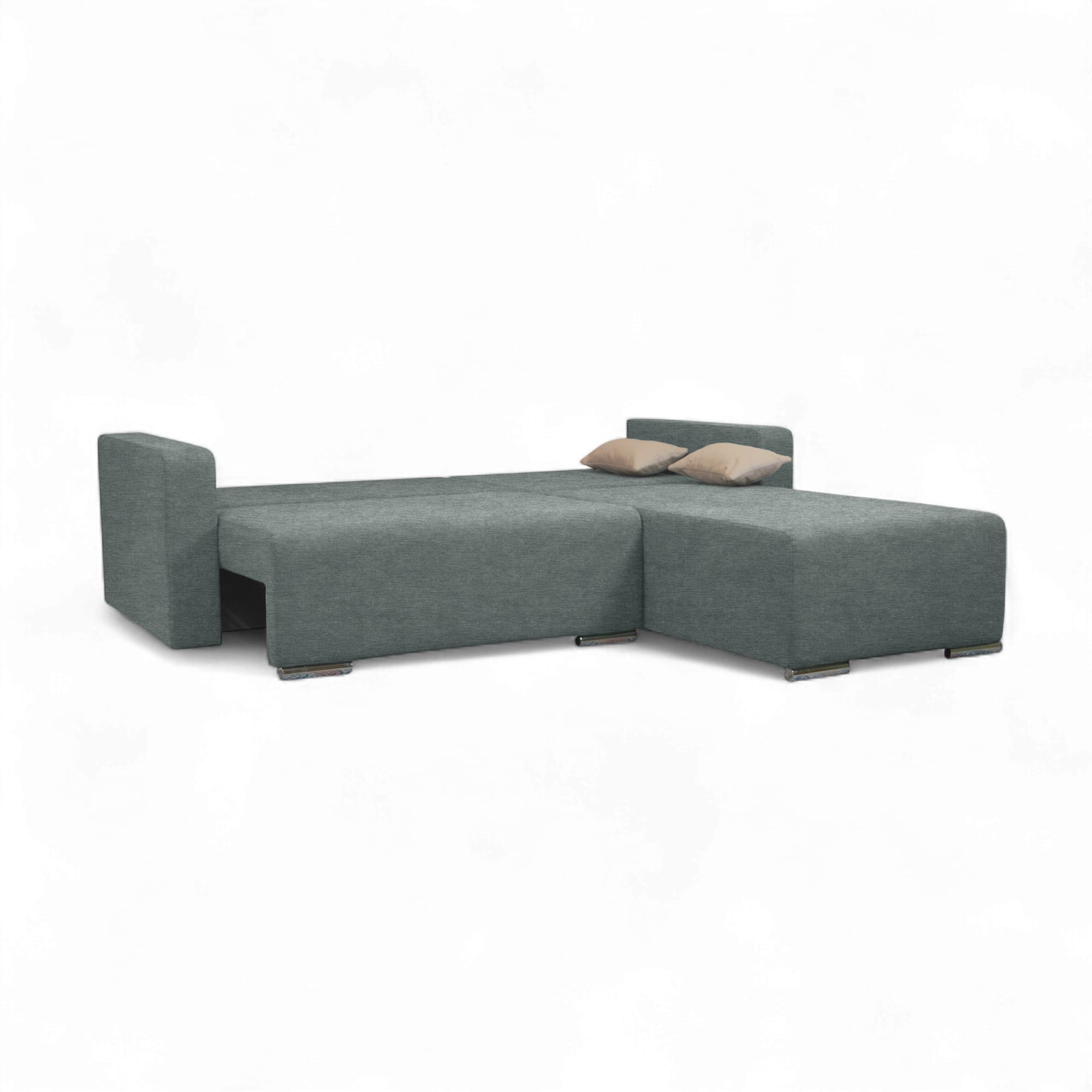 Stūra dīvāns Deka-Sturis+ Tumši pelēks XL (160cm) - 3