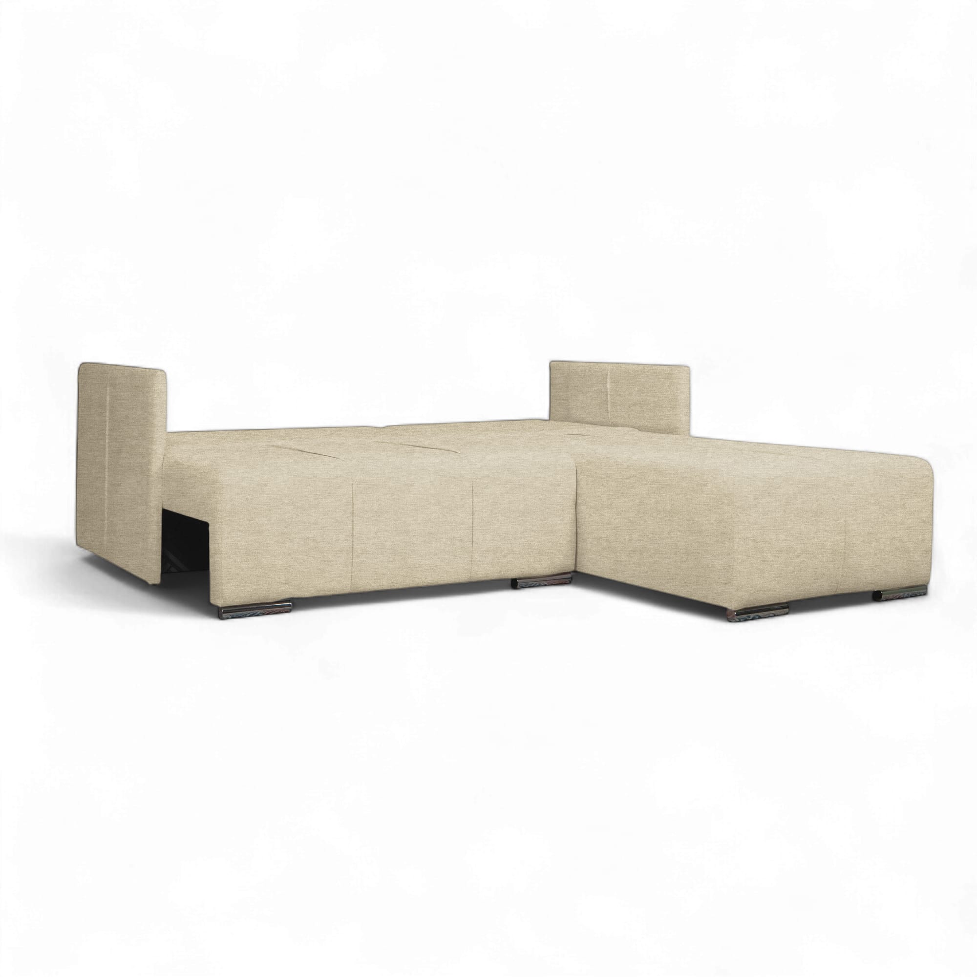 Stūra dīvāns Deka-Sturis Krēms XL (160cm) - 3