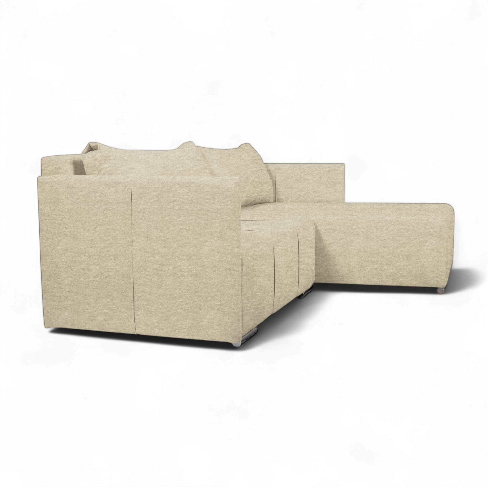 Stūra dīvāns Deka-Sturis Krēms XL (160cm) — foto 7