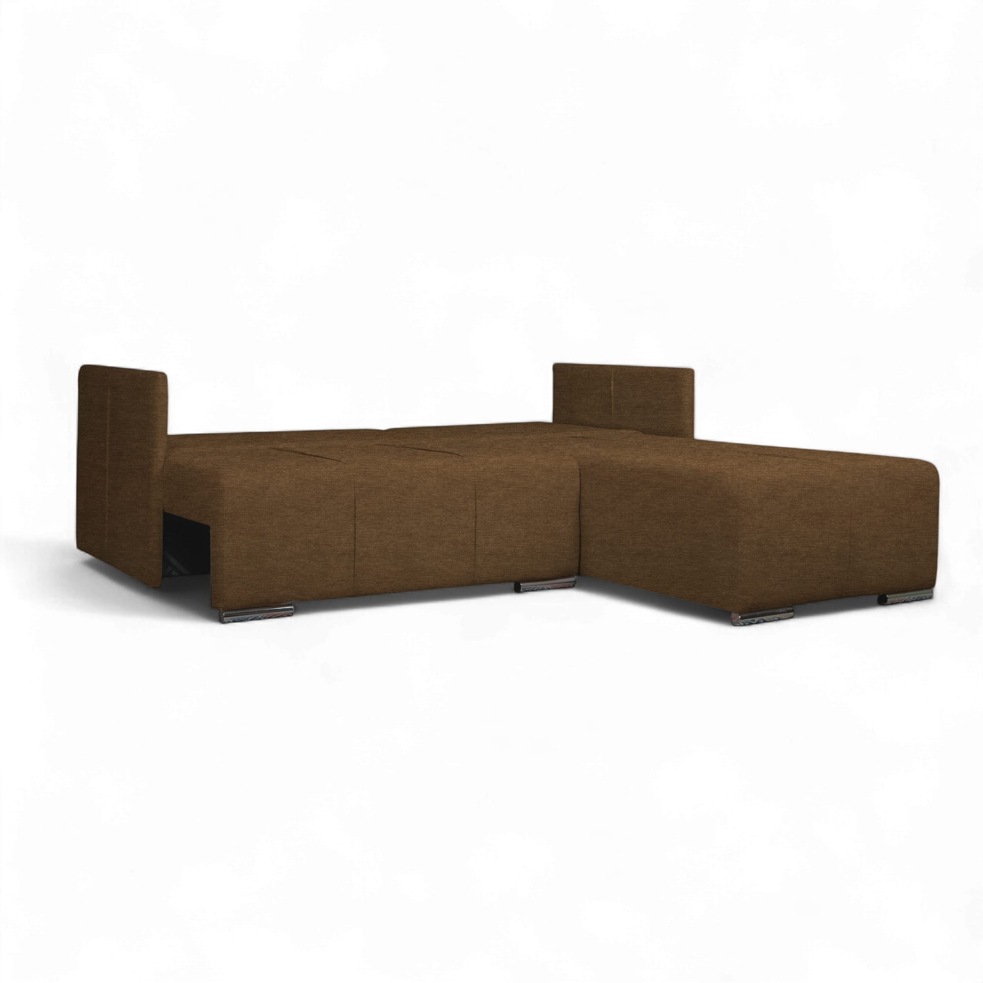 Stūra dīvāns Deka-Sturis Brūns XL (160cm) - 3