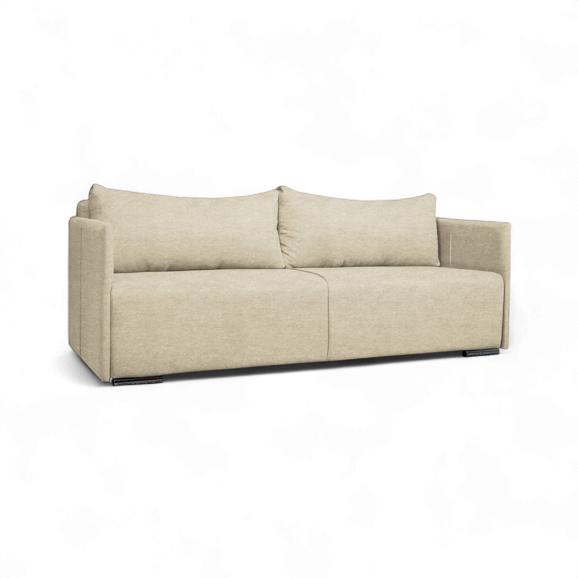 Dīvāns–Gulta Deka divans Krēms XL (160cm) - 1