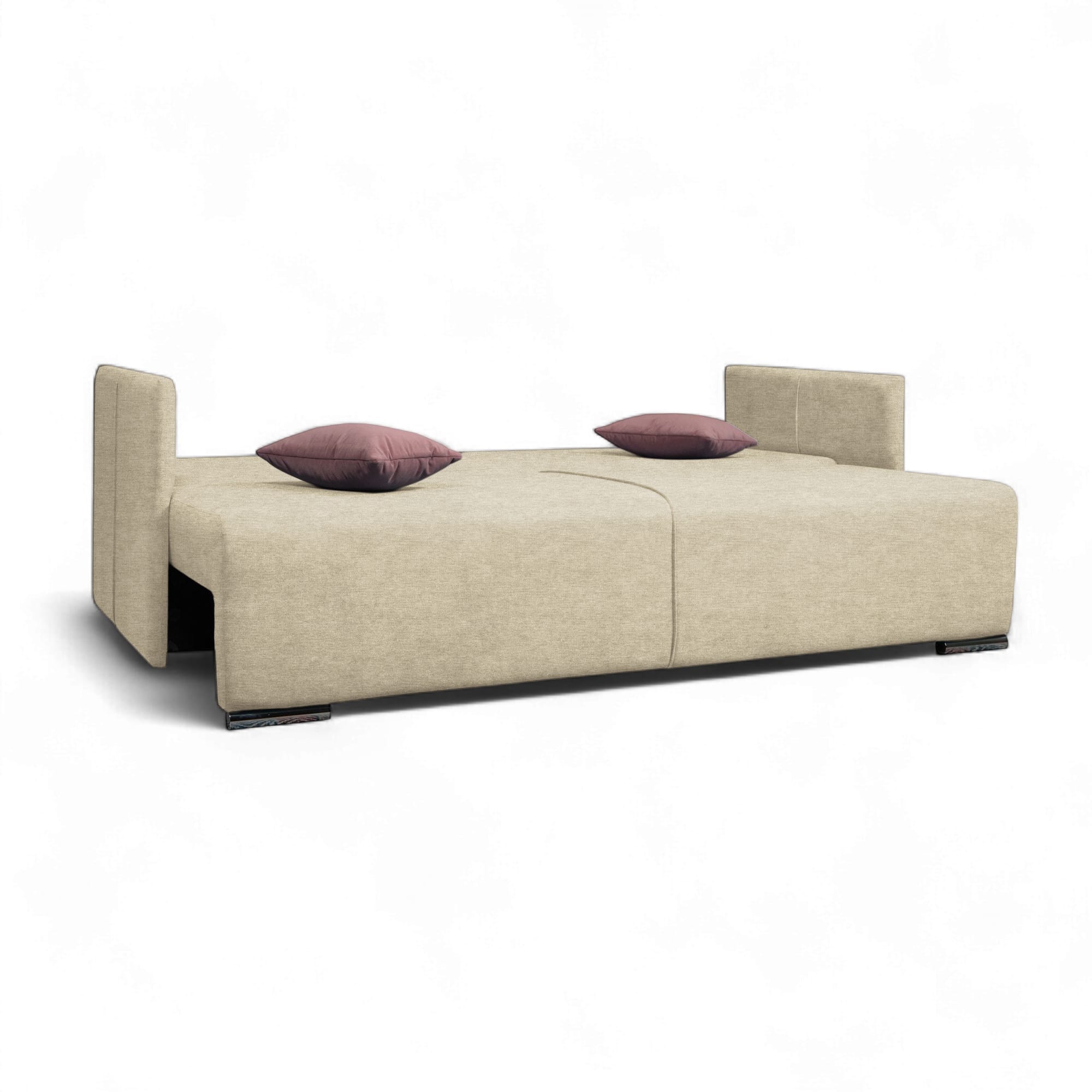 Dīvāns–Gulta Deka divans Krēms XL (160cm) - 2