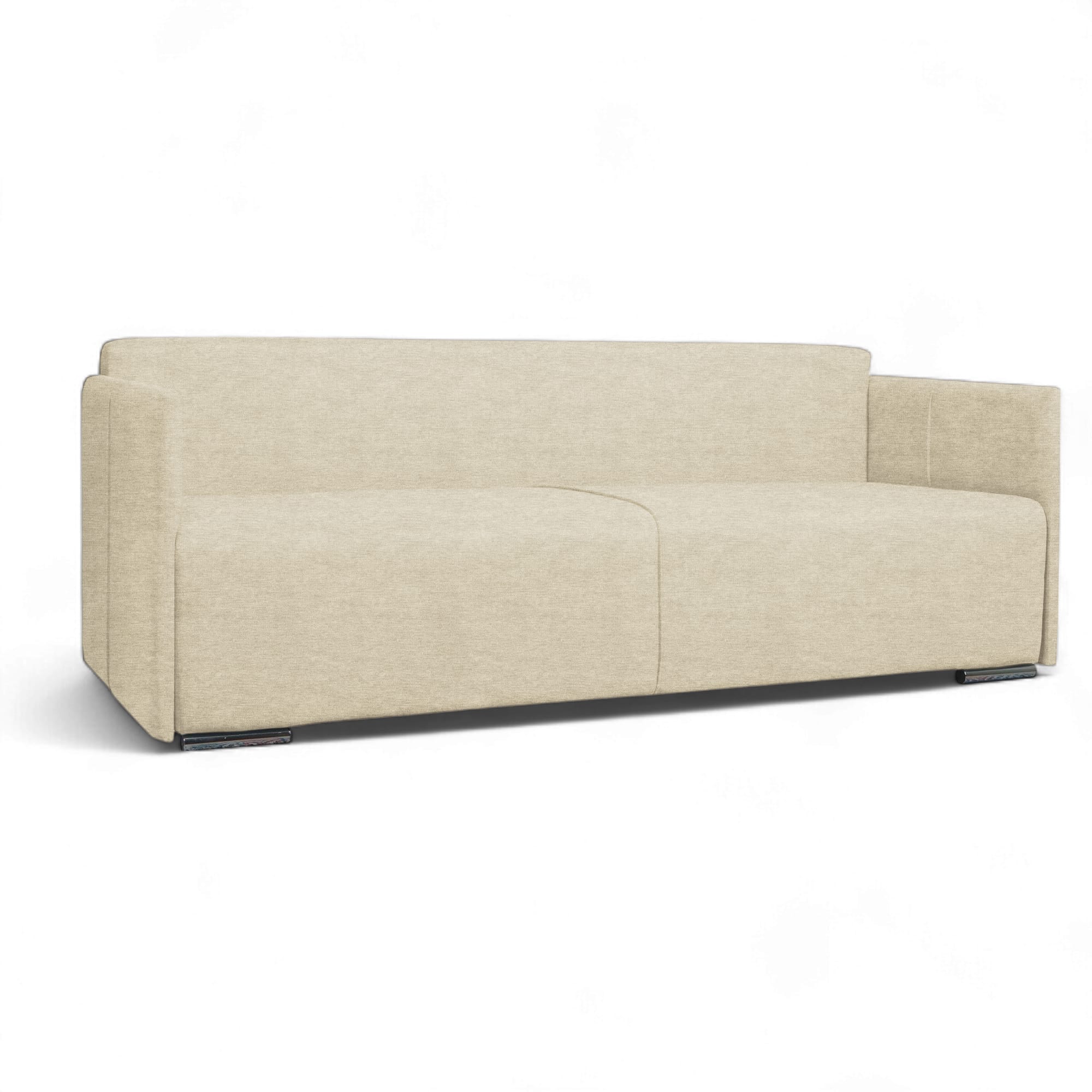 Dīvāns–Gulta Deka divans Krēms XL (160cm) - 4