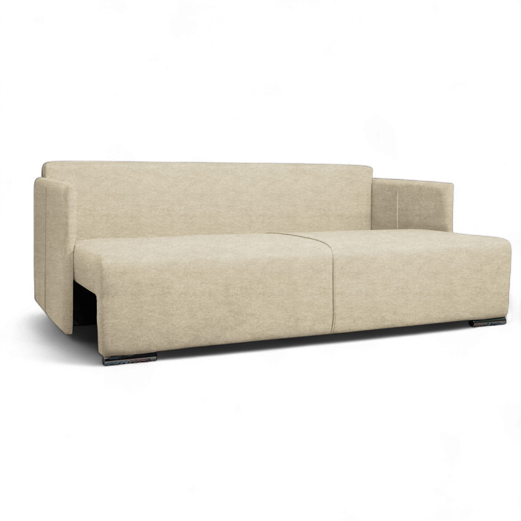 Dīvāns–Gulta Deka divans Krēms XL (160cm) — foto 5