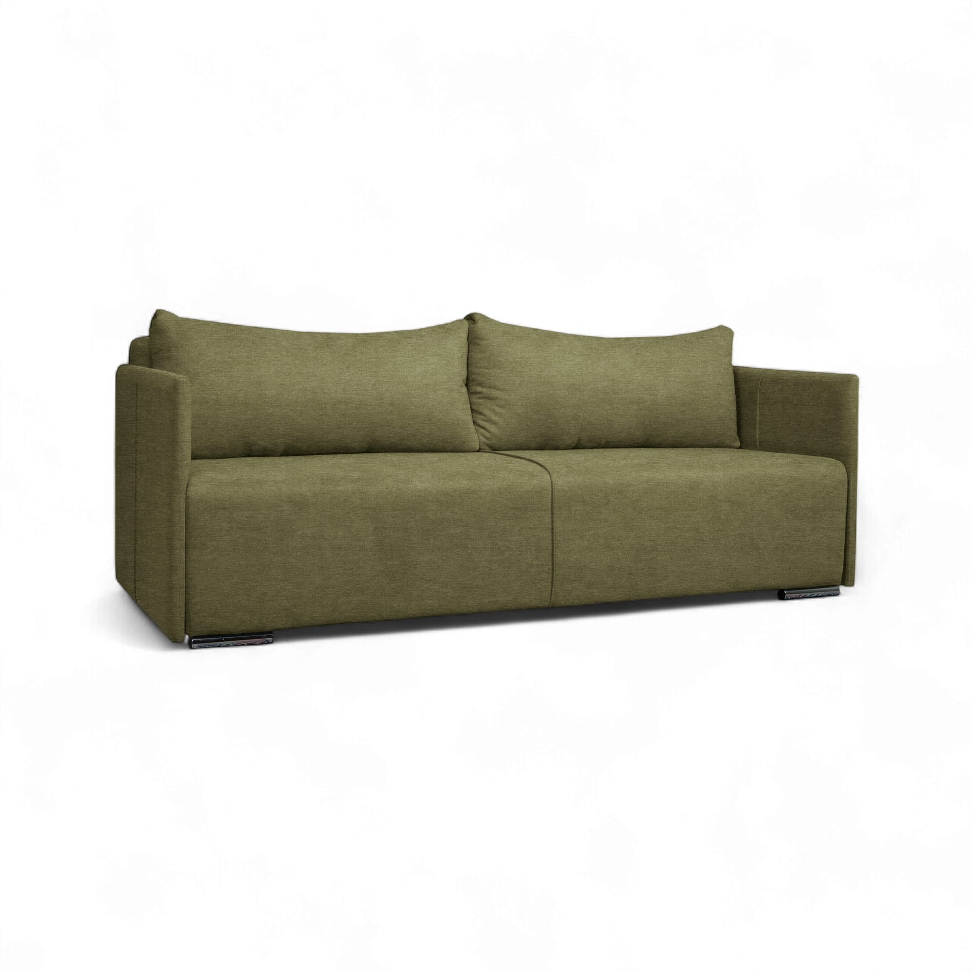 Dīvāns–Gulta Deka divans Zaļš XL (160cm) - 1