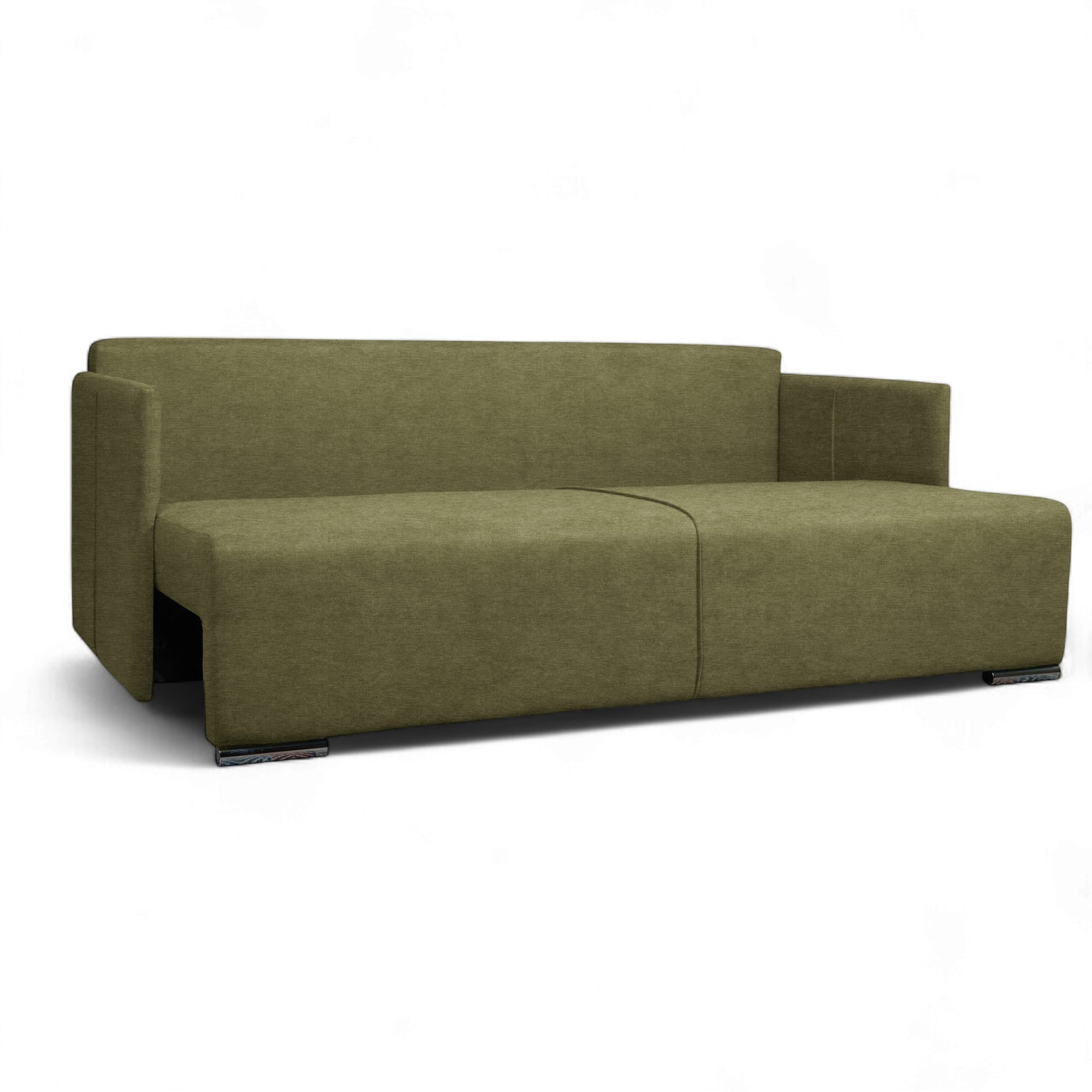 Dīvāns–Gulta Deka divans Zaļš XL (160cm) — foto 5