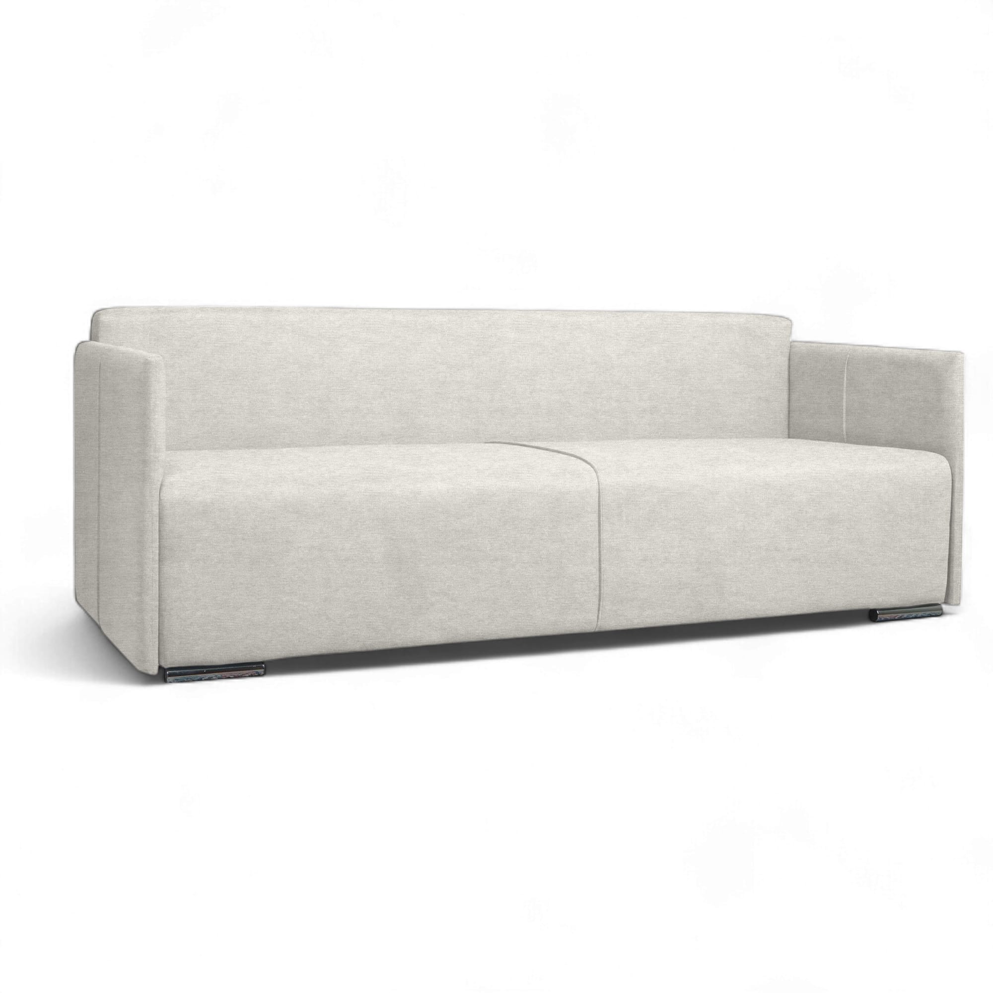 Dīvāns–Gulta Deka divans Gaiši pelēka XL (160cm) - 4