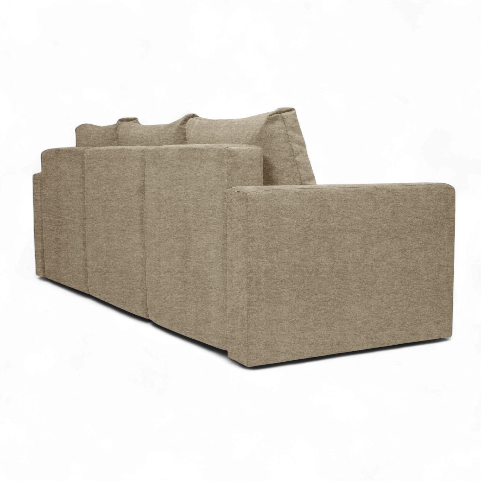 Moduļu dīvāns Modul 2400 Bēšs-pelēks XL (160cm) — foto 7