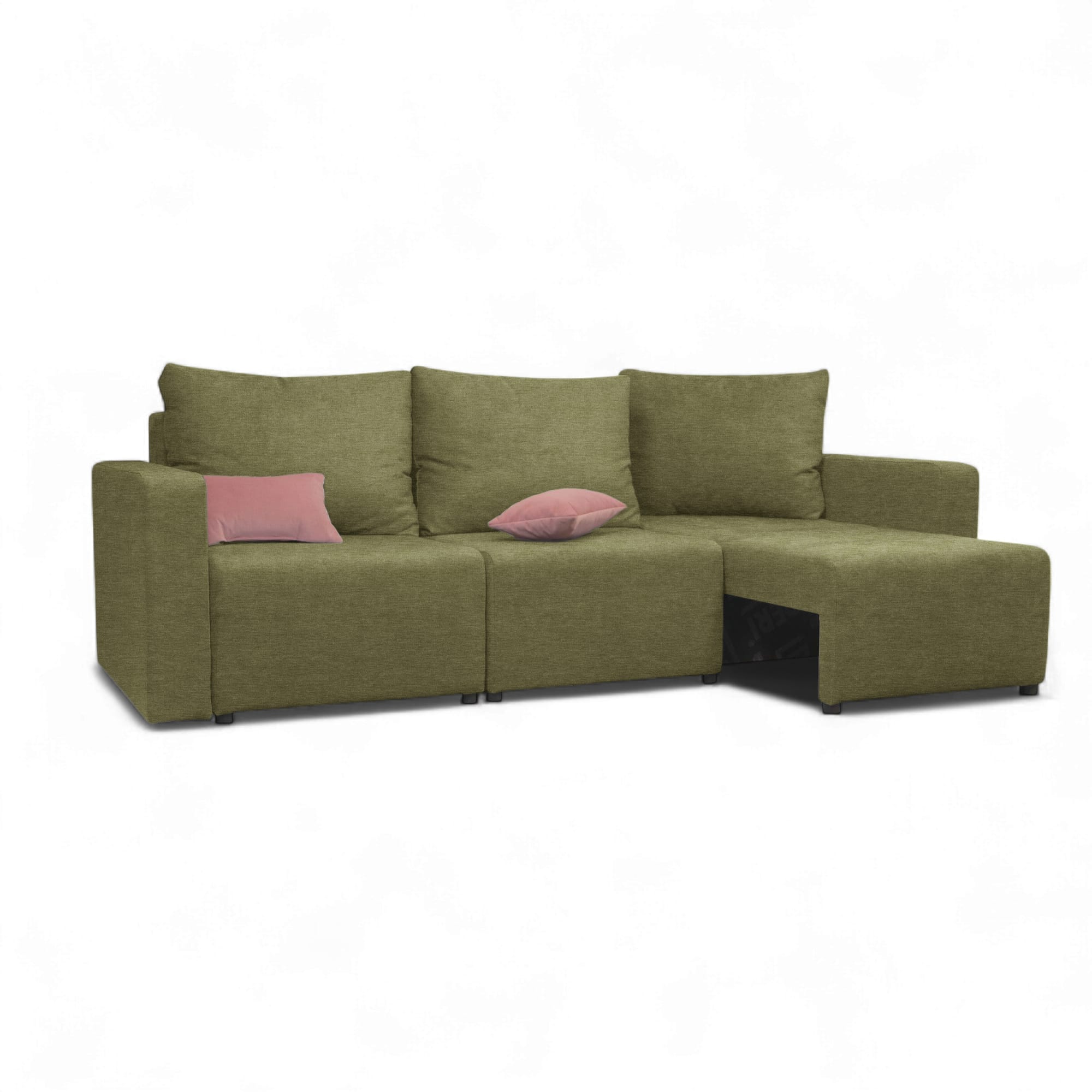 Moduļu dīvāns Modul 2400 Zaļš Standart (145cm) — foto 5