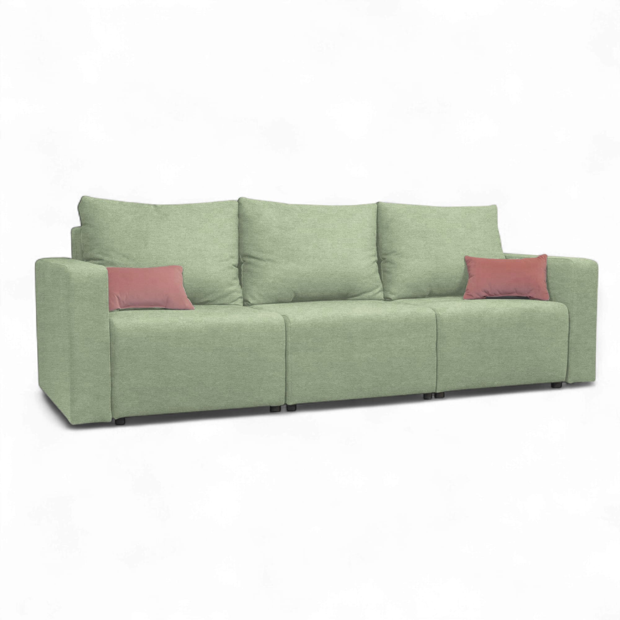 Moduļu dīvāns Modul 2400 Tirkīzs XL (160cm) - 1