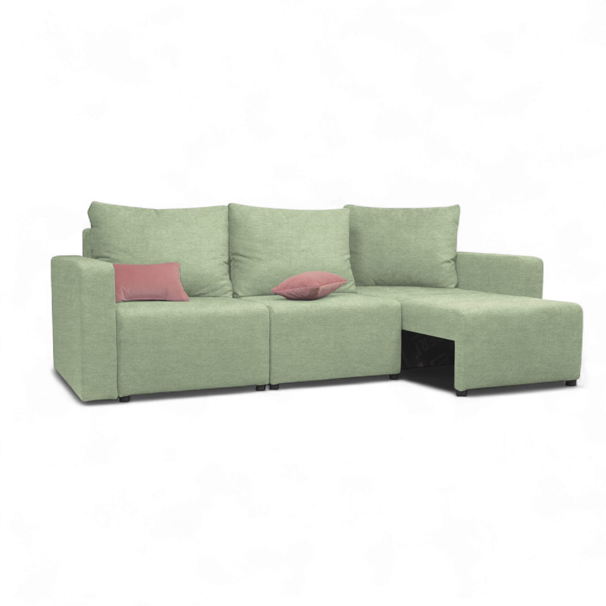 Moduļu dīvāns Modul 2400 Tirkīzs Standart (145cm) — foto 5