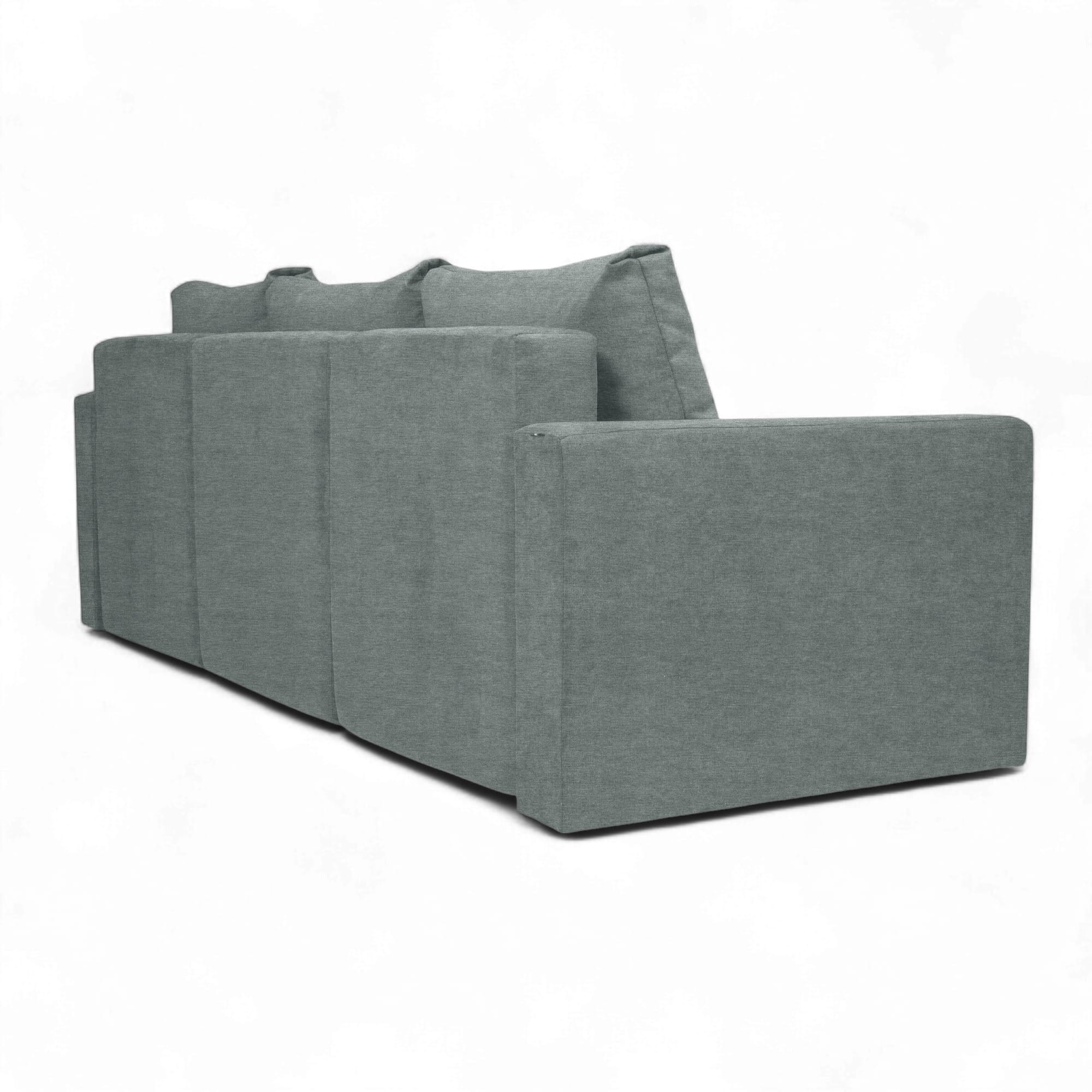 Moduļu dīvāns Modul 2400 Tumši pelēks XL (160cm) — foto 7