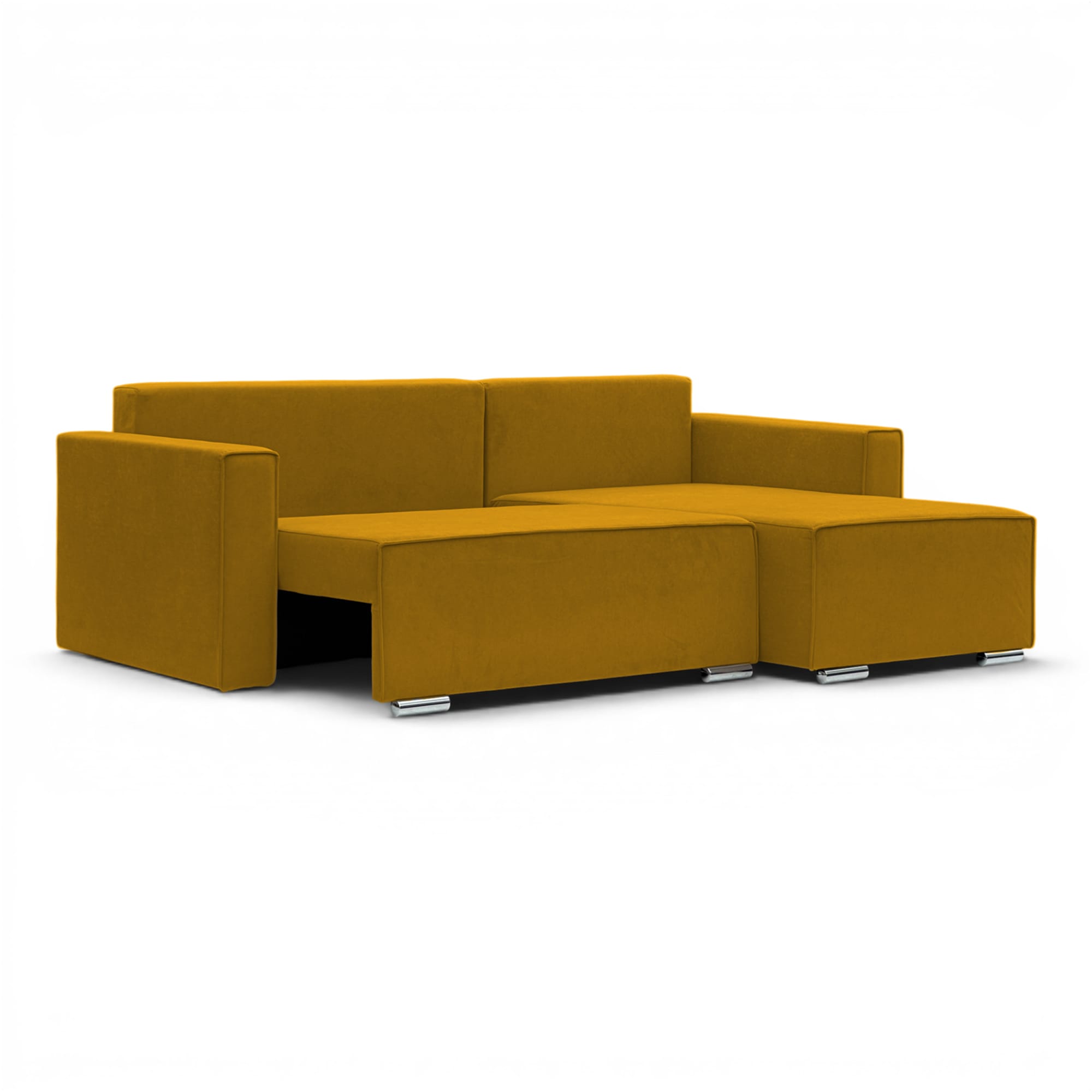 Sofa bed Oreon Mustard — photo 7