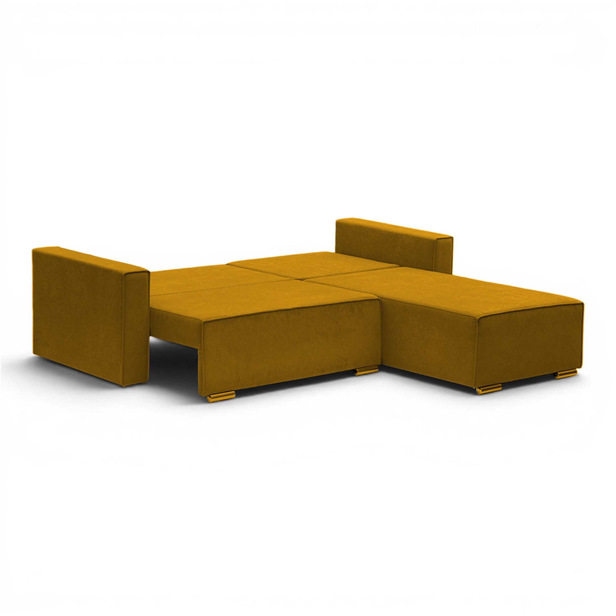 Sofa bed Oreon Mustard — photo 9
