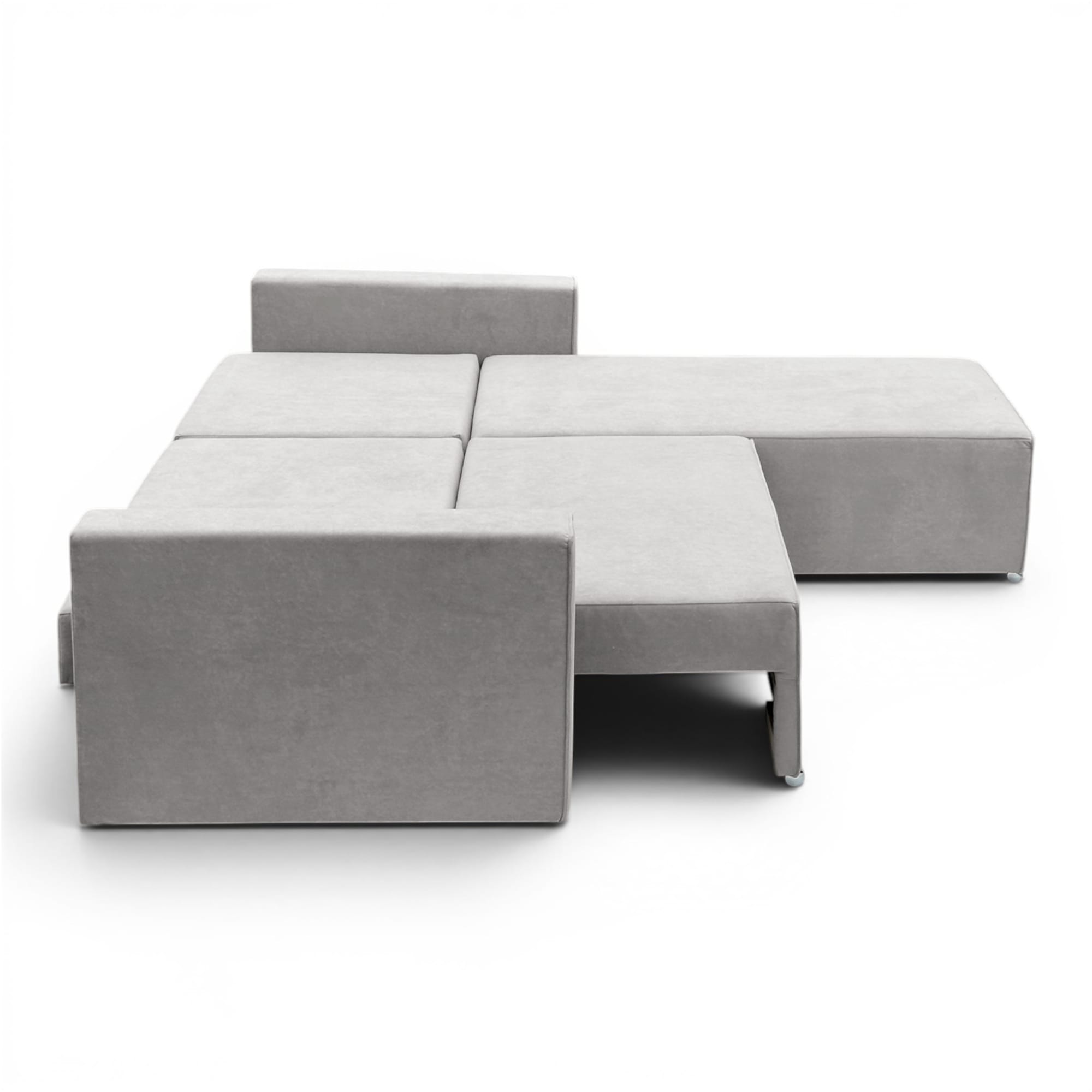 Sofa bed Oreon Light gray — photo 10