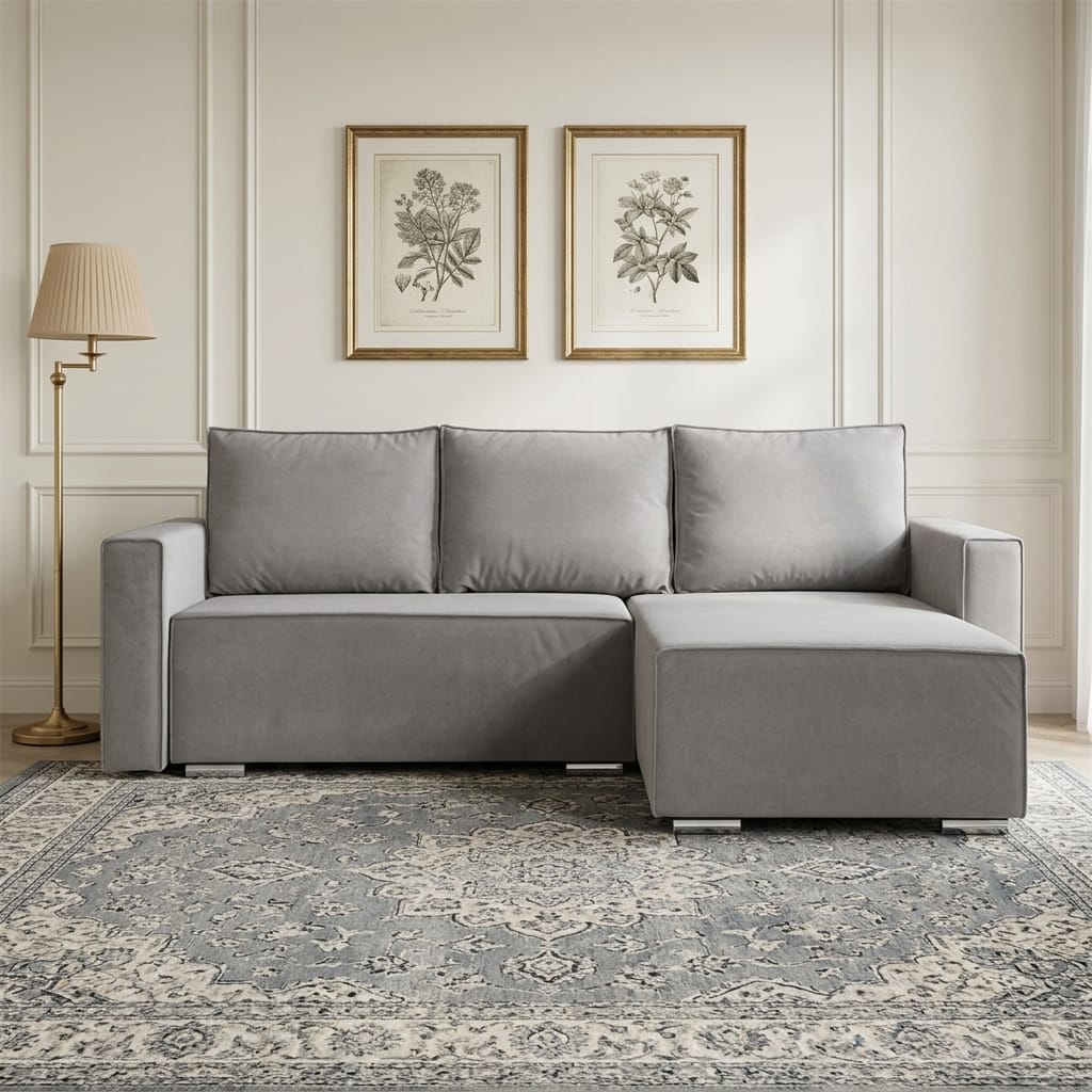 Sofa bed Oreon Light gray - 1