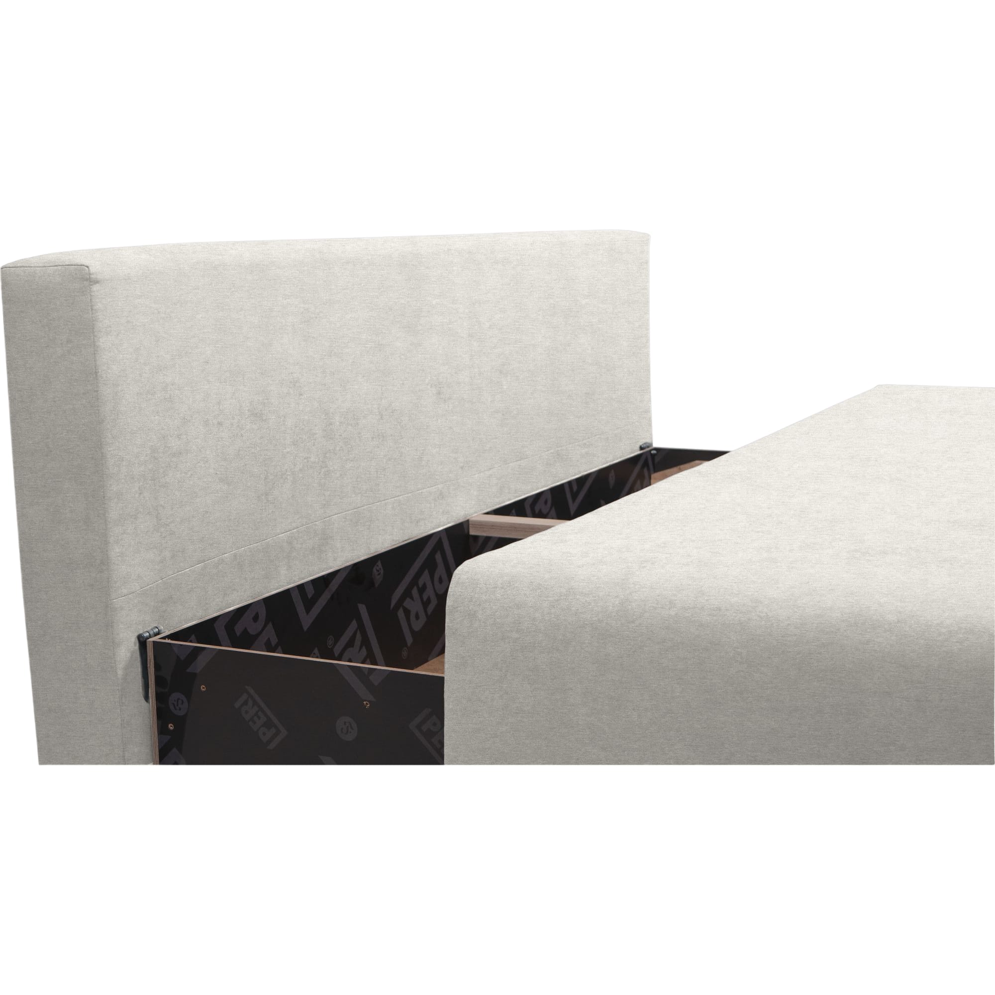 Sofa Bed Ovals Light gray - 4