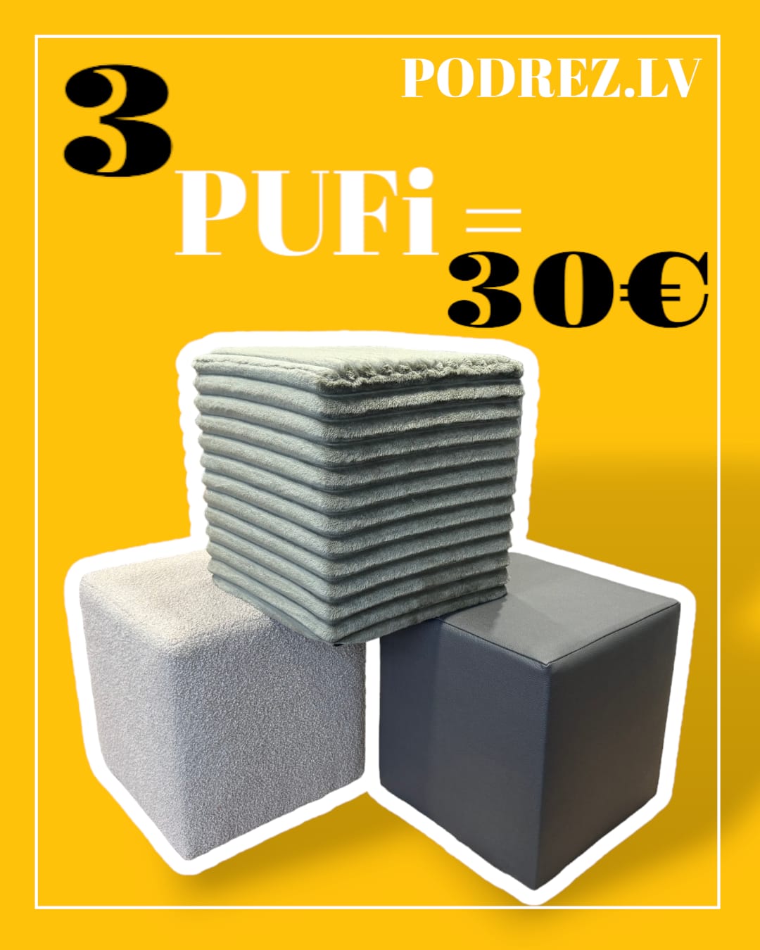 Mini pouf - Poufis - 3